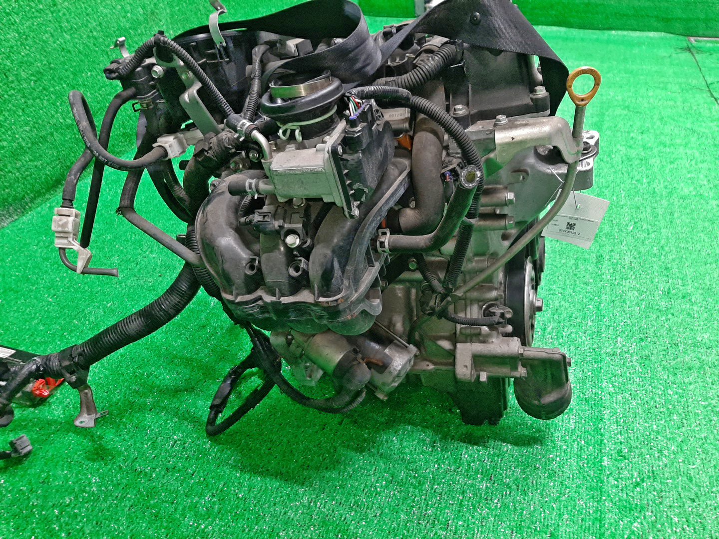 Двигатель DAIHATSU PASSO, BOON KGC30, KGC35, M600S, M610S 1KR-FE 1MOD 3 ракурс