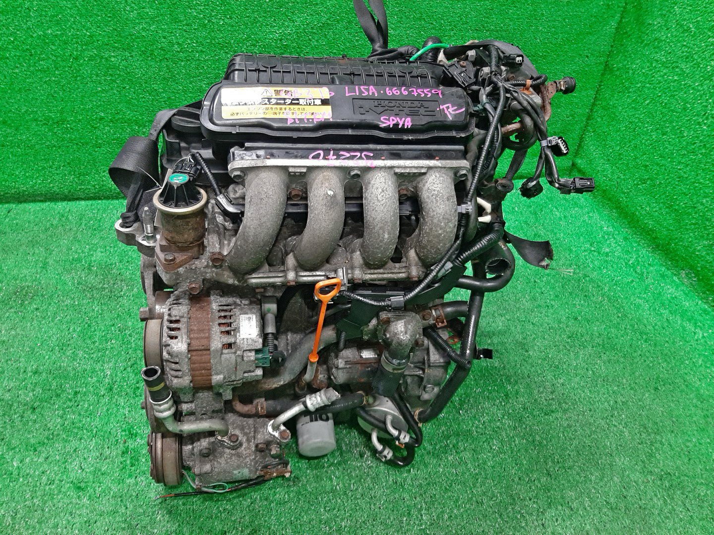 Двигатель HONDA FREED SPIKE, FREED GB3, GB4 L15A 2MOD 4 ракурс