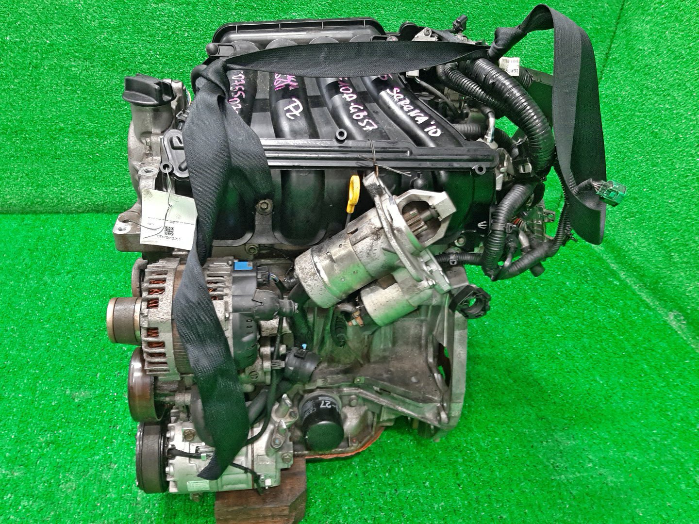 Двигатель NISSAN LANDY, SERENA SC25, CC25, C25 MR20DE 075503B 4 ракурс Двигатель NISSAN LANDY, SERENA SC25, CC25, C25 MR20DE 075503B 4 ракурс
