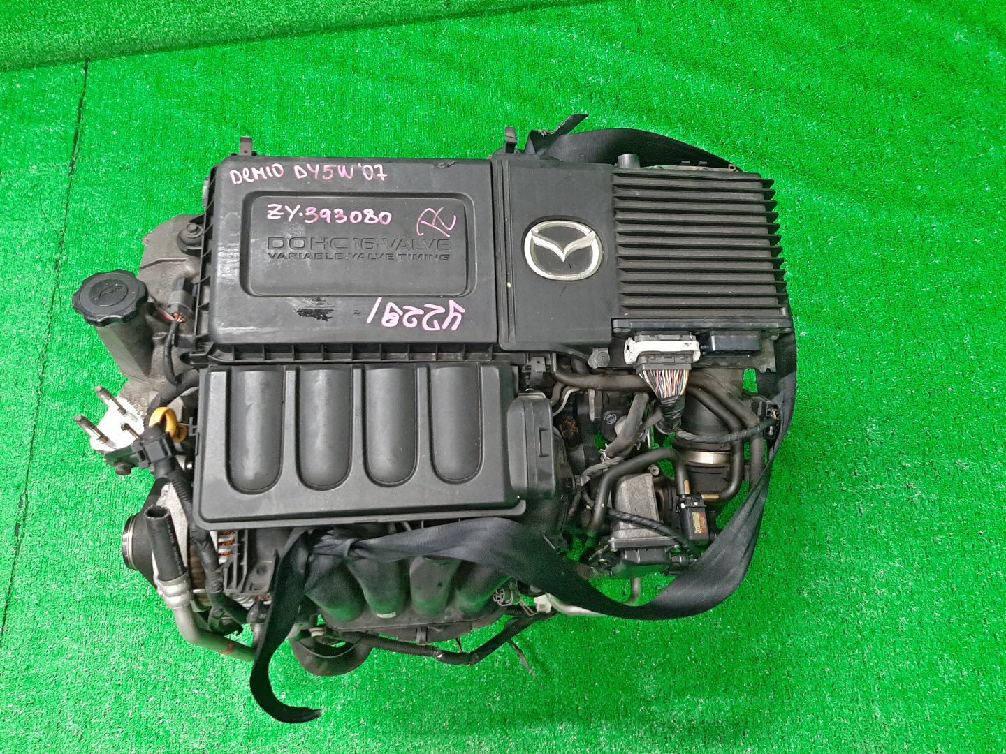 Двигатель MAZDA DEMIO, VERISA DY5W, DC5W ZY-VE ELECTRO 1 ракурс