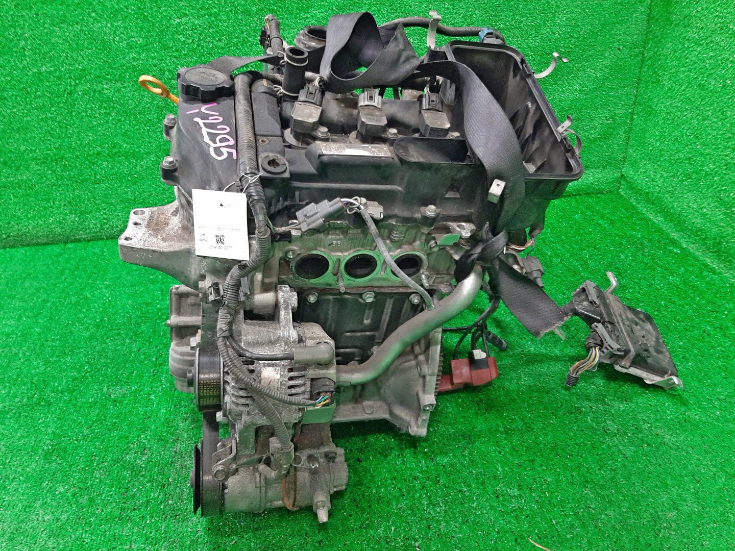 Двигатель TOYOTA VITZ KSP90 1KR-FE 0457305 4 ракурс