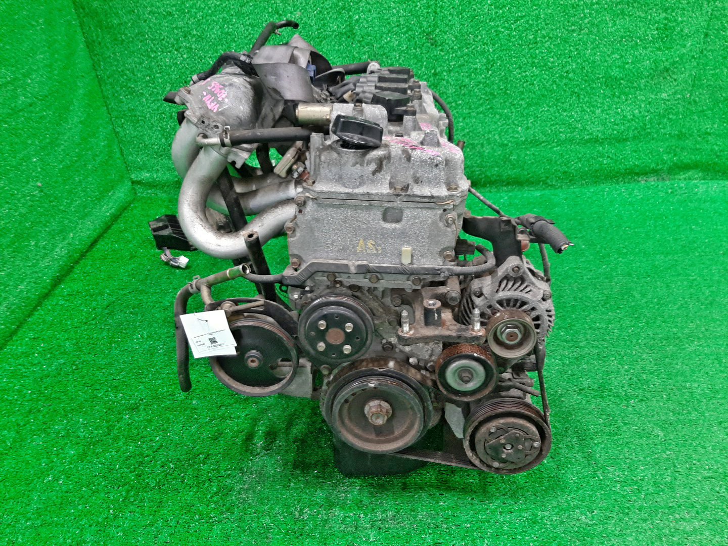 Двигатель NISSAN AD, SUNNY, WINGROAD, ALMERA, BLUEBIRD SYLPHY Y11, VFY11, FB15, WFY11, N16, FG10 QG15DE ELECTRO 2 ракурс
