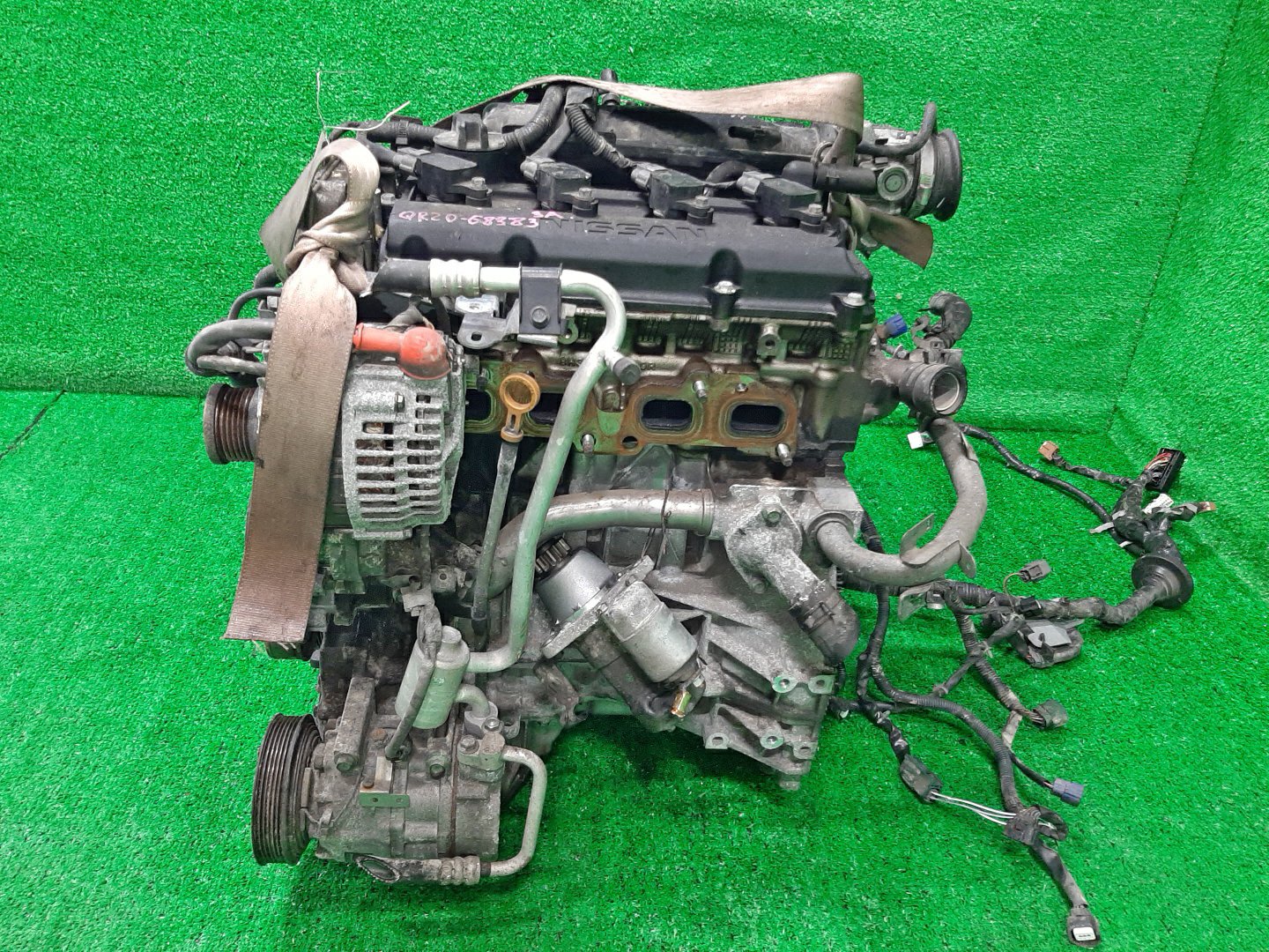 Двигатель NISSAN X-TRAIL NT30 QR20DE 2MOD 4 ракурс
