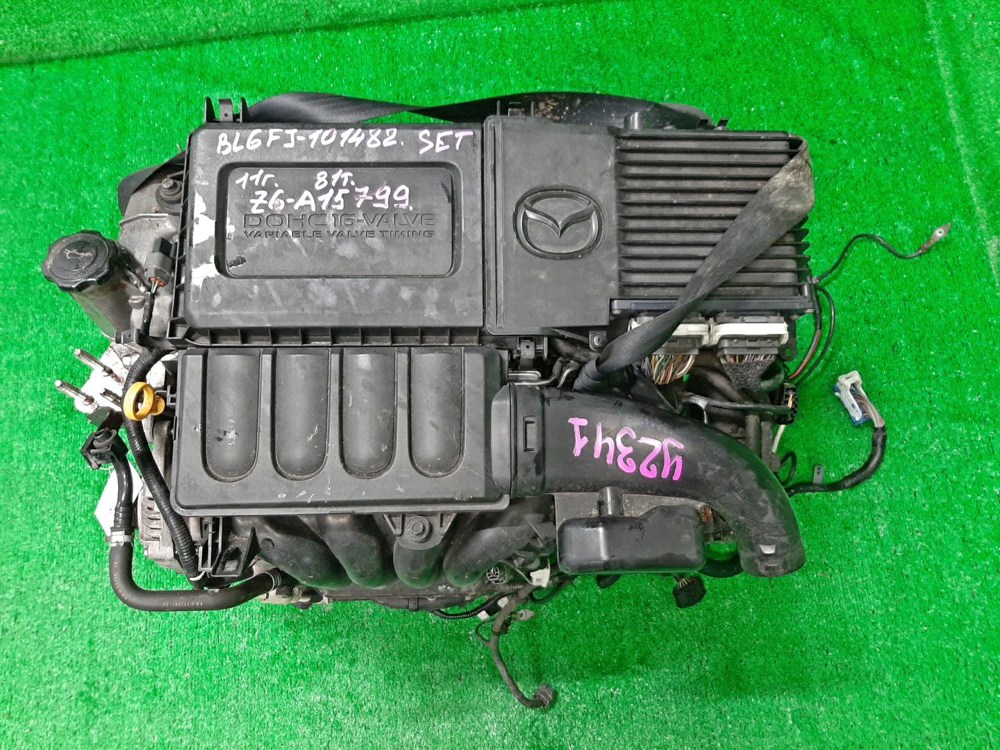 Двигатель MAZDA AXELA, MAZDA 3, 3 BL6FJ, BL Z6 A15799 1 ракурс