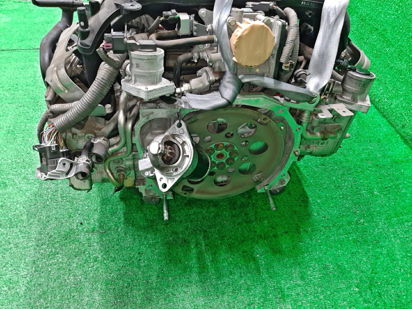 Двигатель SUBARU EXIGA YA5, YA4 EJ204 EJ204JUMME 5 ракурс