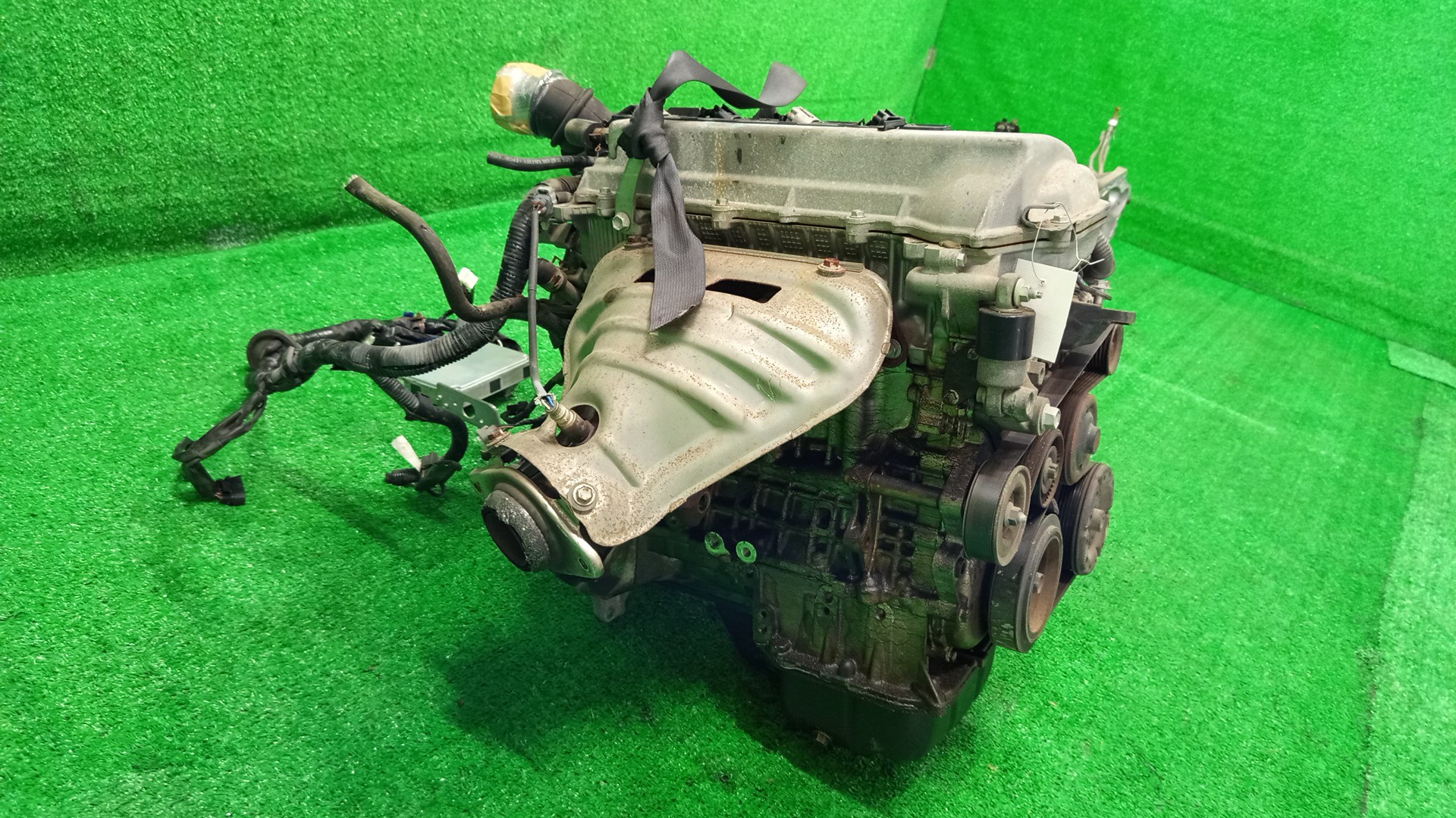 Двигатель TOYOTA CALDINA, CELICA, COROLLA, PREMIO, COROLLA SPACIO, ISIS, WISH, ALLION, COROLLA FIELDER, ALLEX, COROLLA RUNX, WILL VS, FIELDER ZGE20W, ZZT240, ZZT241W, ZZT230, ZZE122, ZNM10, ZNM10W, ZNM10G, ZNE10, ZNE10G, ZZE127 1ZZ-FE MEX 3 ракурс