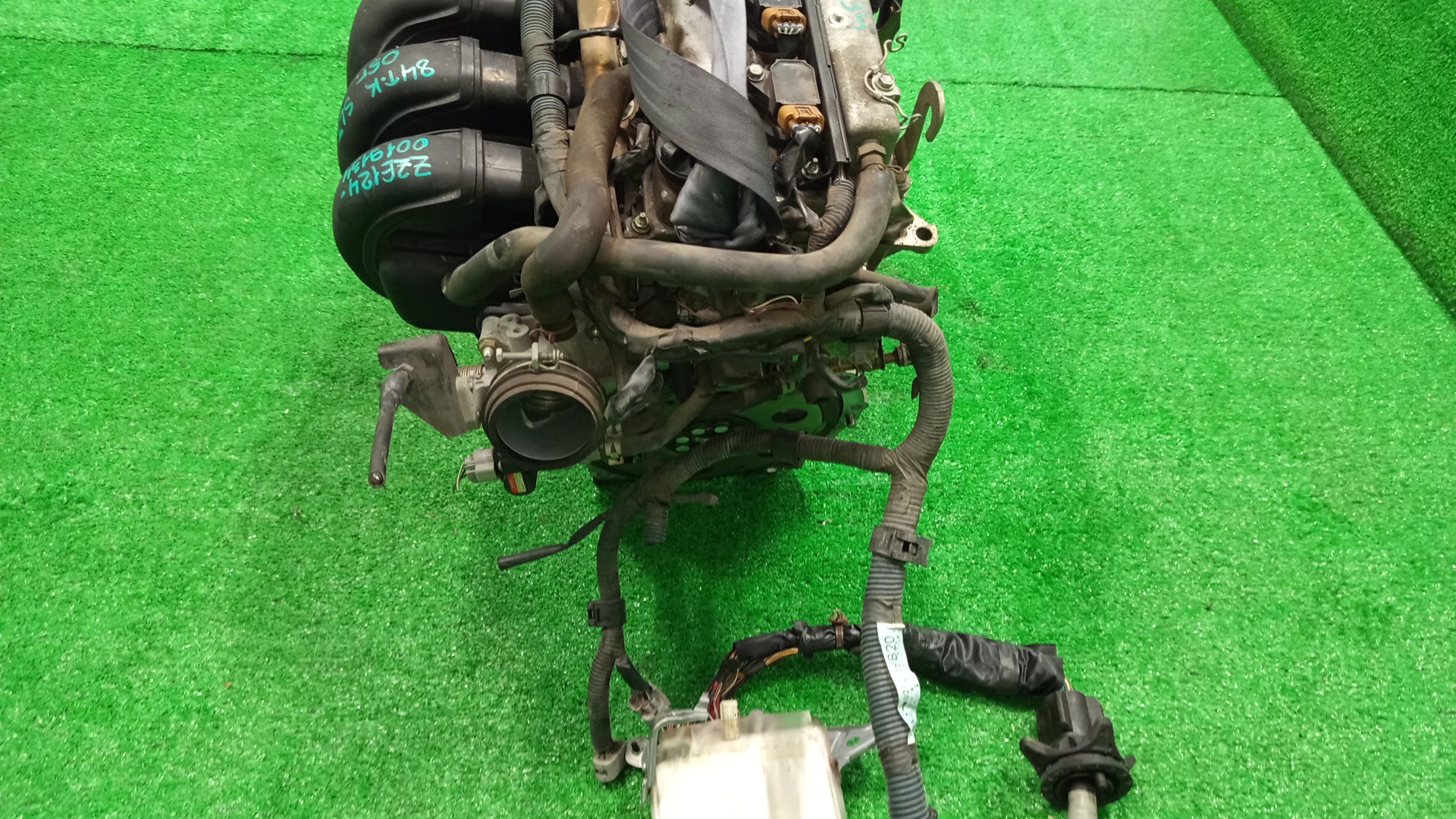 Двигатель TOYOTA COROLLA, PREMIO, COROLLA SPACIO, WISH, ALLION, COROLLA FIELDER, ALLEX, COROLLA RUNX, WILL VS ZZE124, ZZT245, ZZE124N, ZNE14G, ZZE124G, ZZE129 1ZZ-FE MEX 5 ракурс