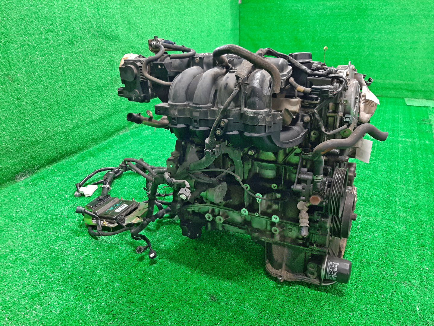 Двигатель NISSAN SERENA TC24 QR20DE PLASTIC 3 ракурс Двигатель NISSAN SERENA TC24 QR20DE PLASTIC 3 ракурс