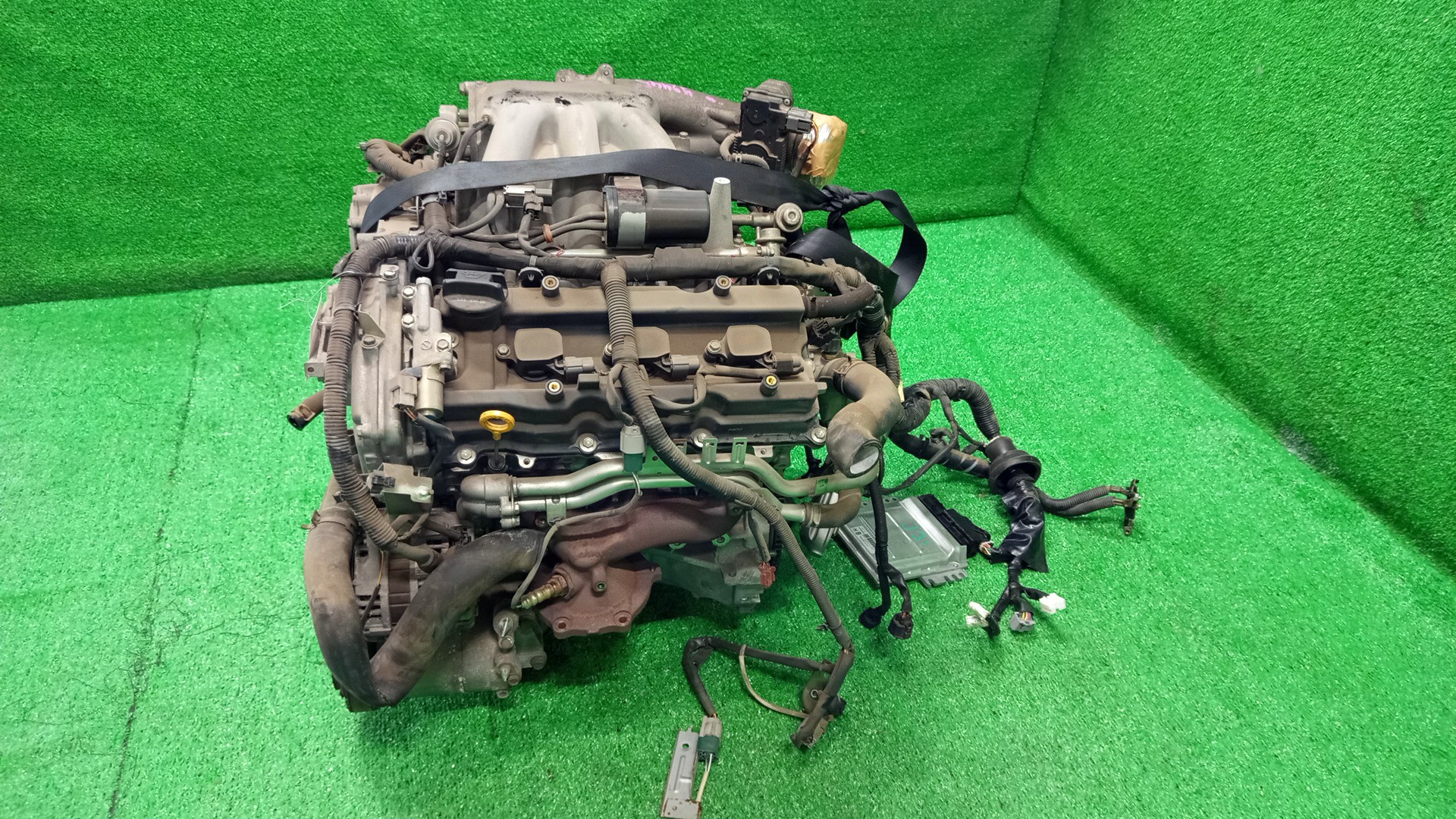 Двигатель NISSAN TEANA J31 VQ23DE 2MOD 4 ракурс Двигатель NISSAN TEANA J31 VQ23DE 2MOD 4 ракурс