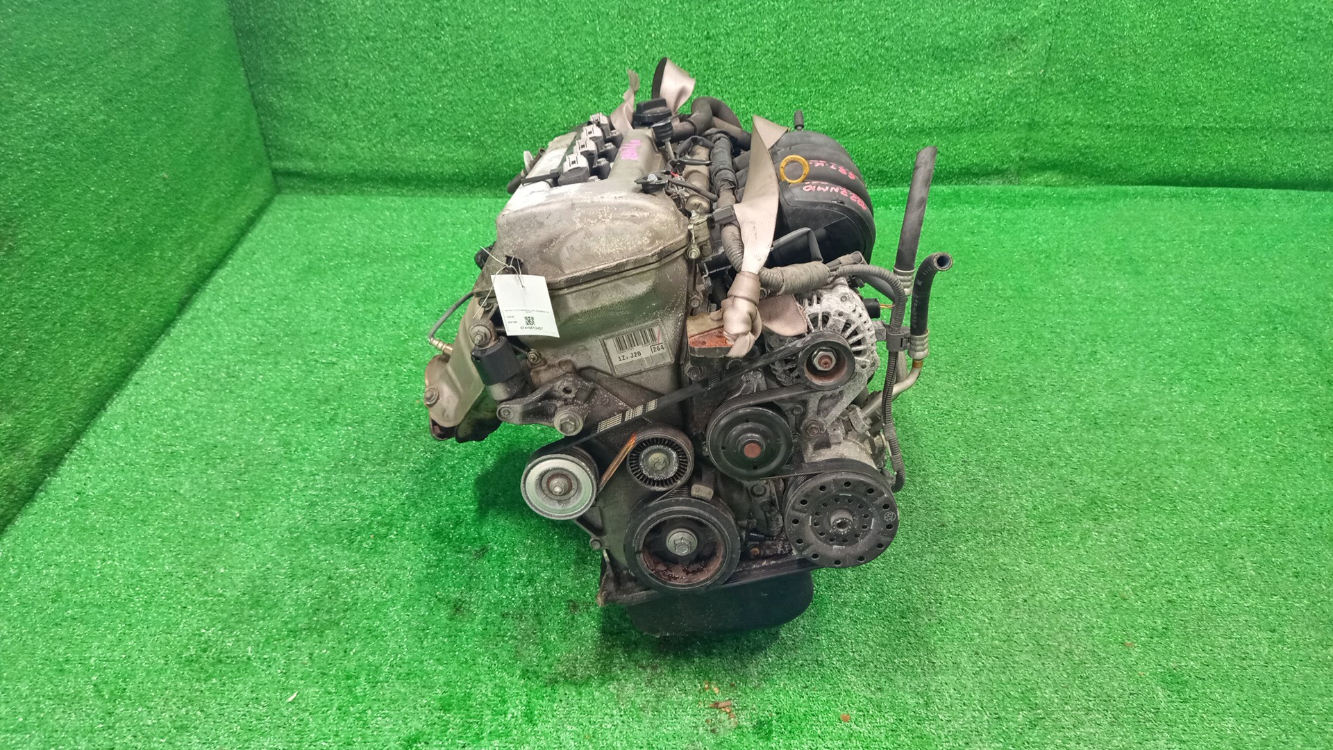 Двигатель TOYOTA CALDINA, CELICA, COROLLA, PREMIO, COROLLA SPACIO, ISIS, WISH, ALLION, COROLLA FIELDER, ALLEX, COROLLA RUNX, WILL VS, FIELDER ZGE20W, ZZT240, ZZT241W, ZZT230, ZZE122, ZNM10, ZNM10W, ZNM10G, ZNE10, ZNE10G, ZZE127 1ZZ-FE MEX 2 ракурс