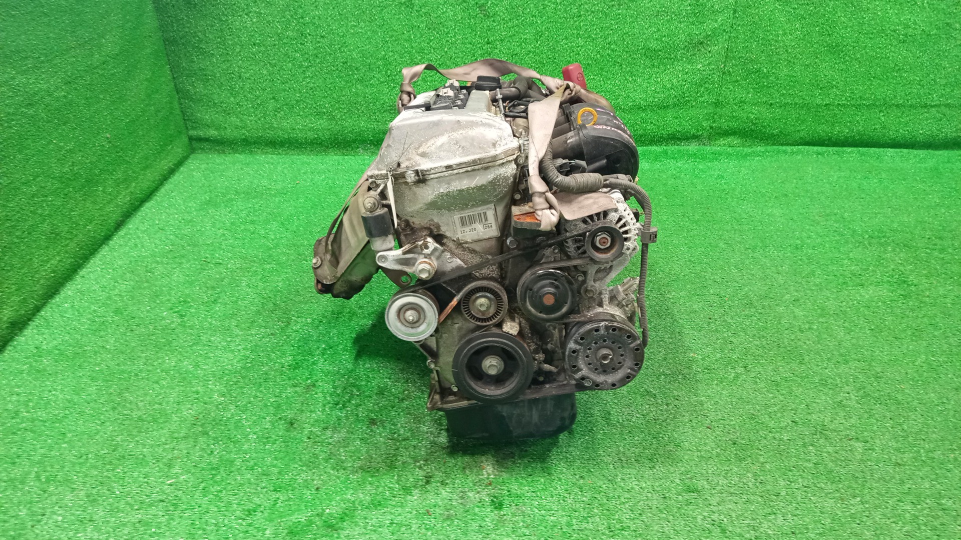 Двигатель TOYOTA CALDINA, CELICA, COROLLA, PREMIO, COROLLA SPACIO, ISIS, WISH, ALLION, COROLLA FIELDER, ALLEX, COROLLA RUNX, WILL VS, FIELDER ZGE20W, ZZT240, ZZT241W, ZZT230, ZZE122, ZNM10, ZNM10W, ZNM10G, ZNE10, ZNE10G, ZZE127 1ZZ-FE MEX 2 ракурс