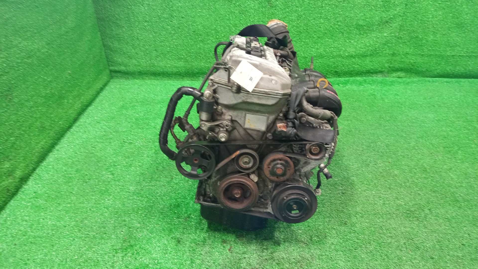 Двигатель TOYOTA COROLLA, PREMIO, COROLLA SPACIO, WISH, ALLION, COROLLA FIELDER, ALLEX, COROLLA RUNX, WILL VS ZZE124, ZZT245, ZZE124N, ZNE14G, ZZE124G, ZZE129 1ZZ-FE MEX 2 ракурс