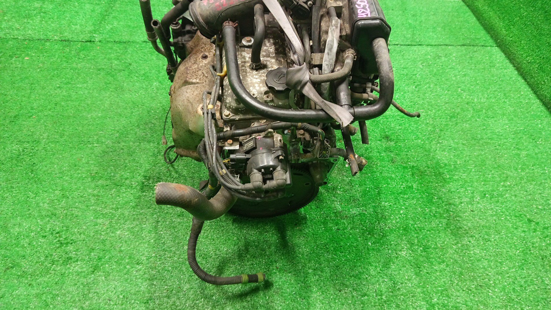 Двигатель MAZDA DEMIO DW3W B3E, B3ME, B3 1MOD 5 ракурс