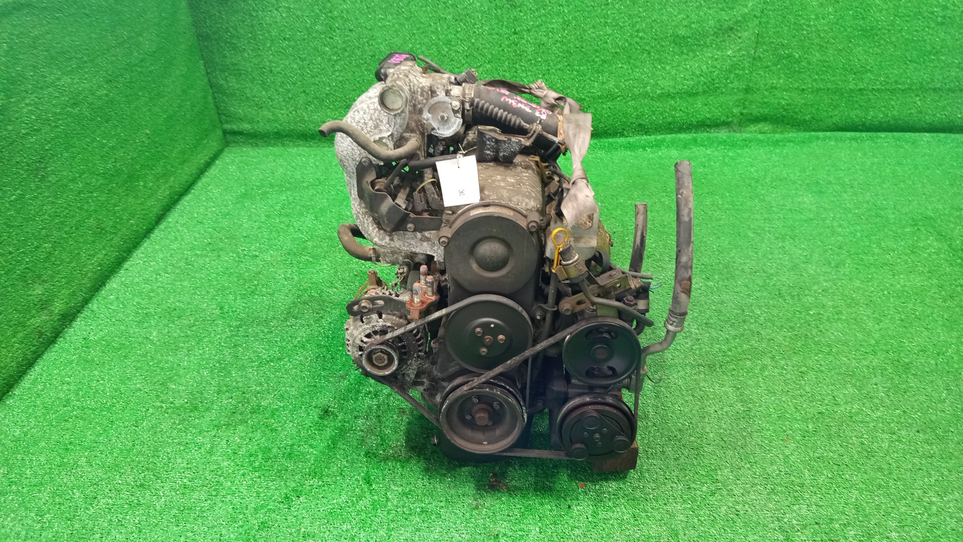 Двигатель MAZDA DEMIO DW3W B3E, B3ME, B3 1MOD 2 ракурс