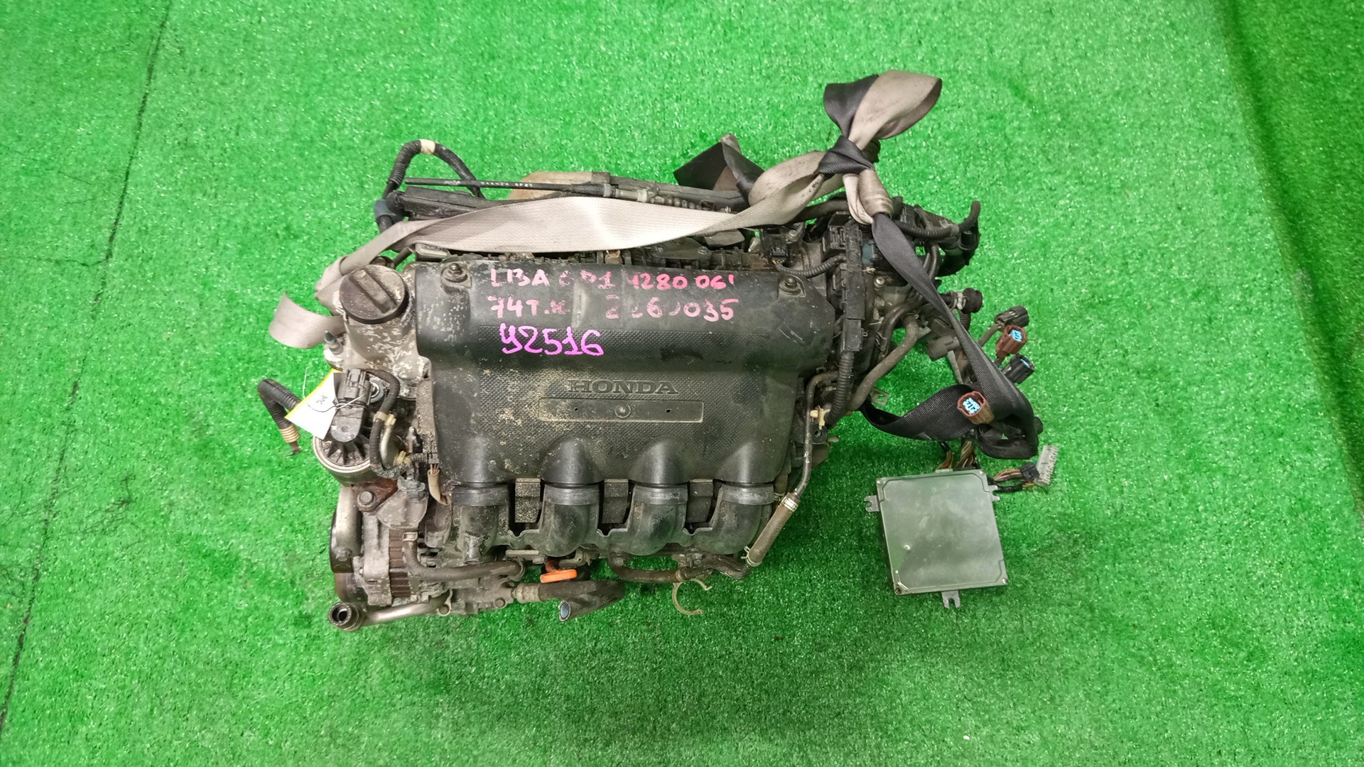 Двигатель HONDA FIT ARIA, FIT GD6, GD7, GD2, GD1 L13A I-DSI 1 ракурс
