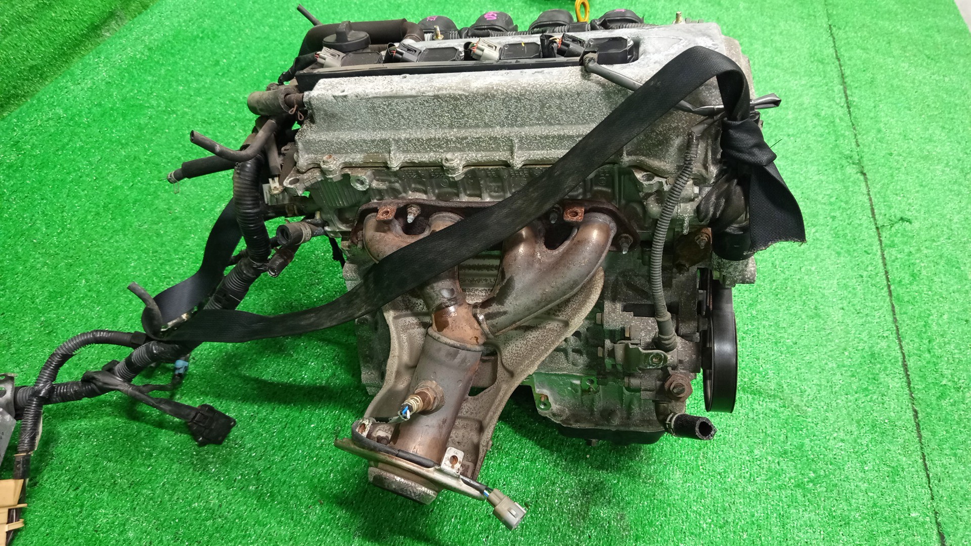 Двигатель TOYOTA CALDINA, CELICA, COROLLA, PREMIO, COROLLA SPACIO, ISIS, WISH, ALLION, COROLLA FIELDER, ALLEX, COROLLA RUNX, WILL VS, FIELDER ZGE20W, ZZT240, ZZT241W, ZZT230, ZZE122, ZNM10, ZNM10W, ZNM10G, ZNE10, ZNE10G, ZZE127 1ZZ-FE MEX 4 ракурс