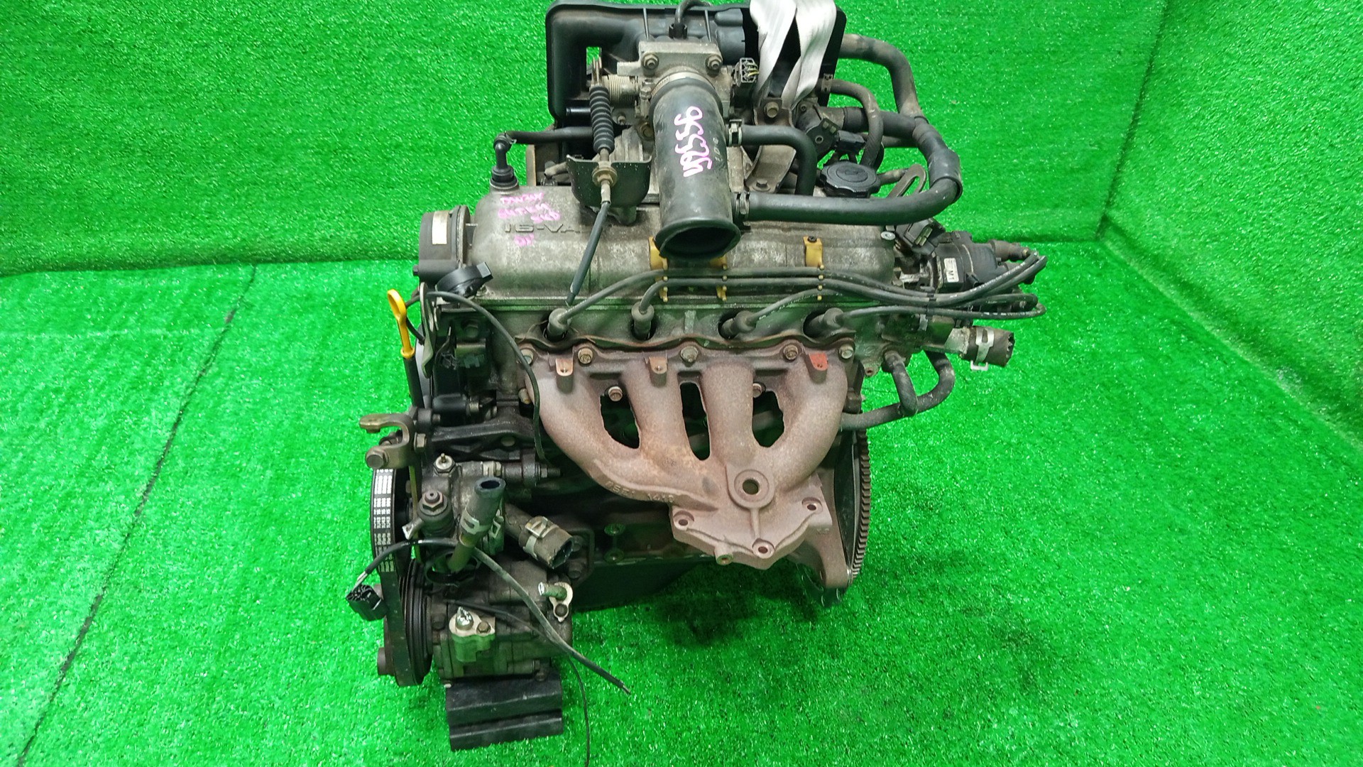 Двигатель MAZDA DEMIO DW3W B3E, B3ME, B3 2MOD 3 ракурс