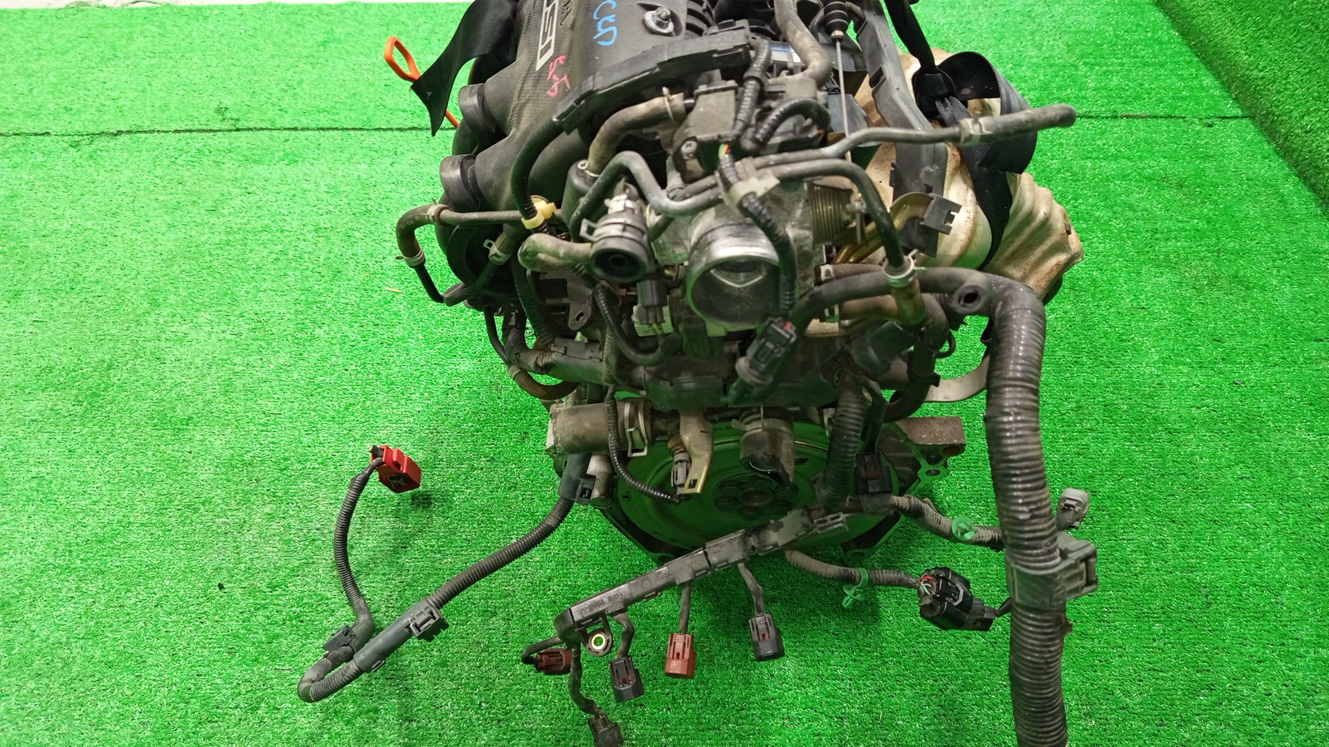 Двигатель HONDA FIT ARIA, FIT GD6, GD7, GD2, GD1 L13A I-DSI 5 ракурс