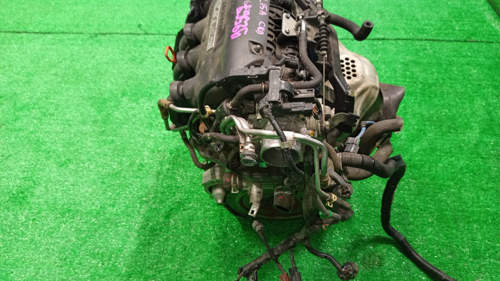 Двигатель HONDA FIT ARIA GD9, GD8 L15A VTEC 5 ракурс Двигатель HONDA FIT ARIA GD9, GD8 L15A VTEC 5 ракурс