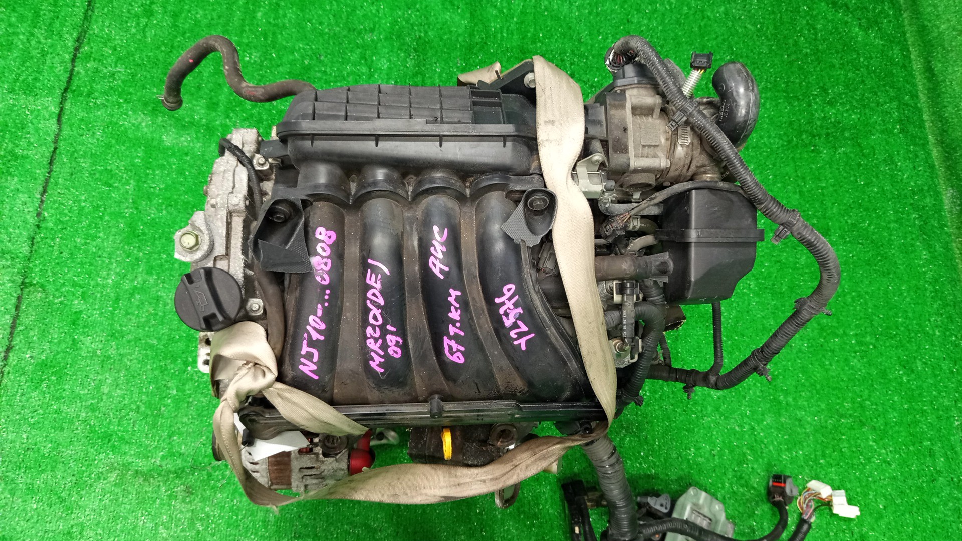 Двигатель NISSAN QASHQAI+2, DUALIS, QASHQAI J10, KNJ10, NJ10 MR20DE 340297A 1 ракурс