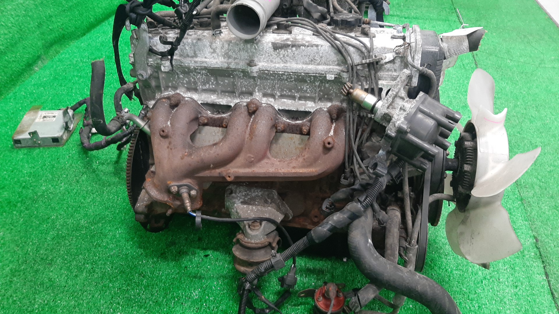 Двигатель TOYOTA CHASER, CRESTA, MARK II GX90 1G-FE TPAM 4 ракурс