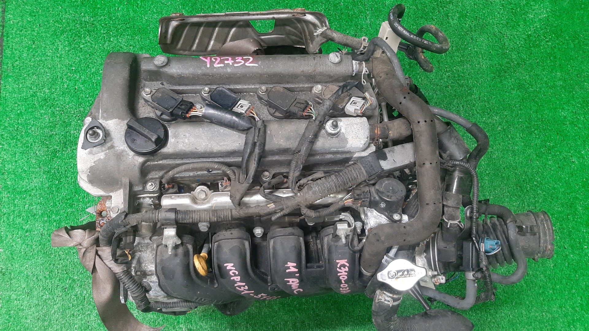 Двигатель TOYOTA IST, VITZ, PROBOX, COROLLA FIELDER, RACTIS, AURIS, PORTE, SIENTA, SUCCEED, COROLLA RUMION, SPADE, TREZIA, COROLLA  AXIO NCP110, NCP115, NCP91, NCP131, NCP160V, NCP165V, NZE144G, NZE164G, NZE161G, NZE141G, NCP120, NCP100, NCP105, NCP1