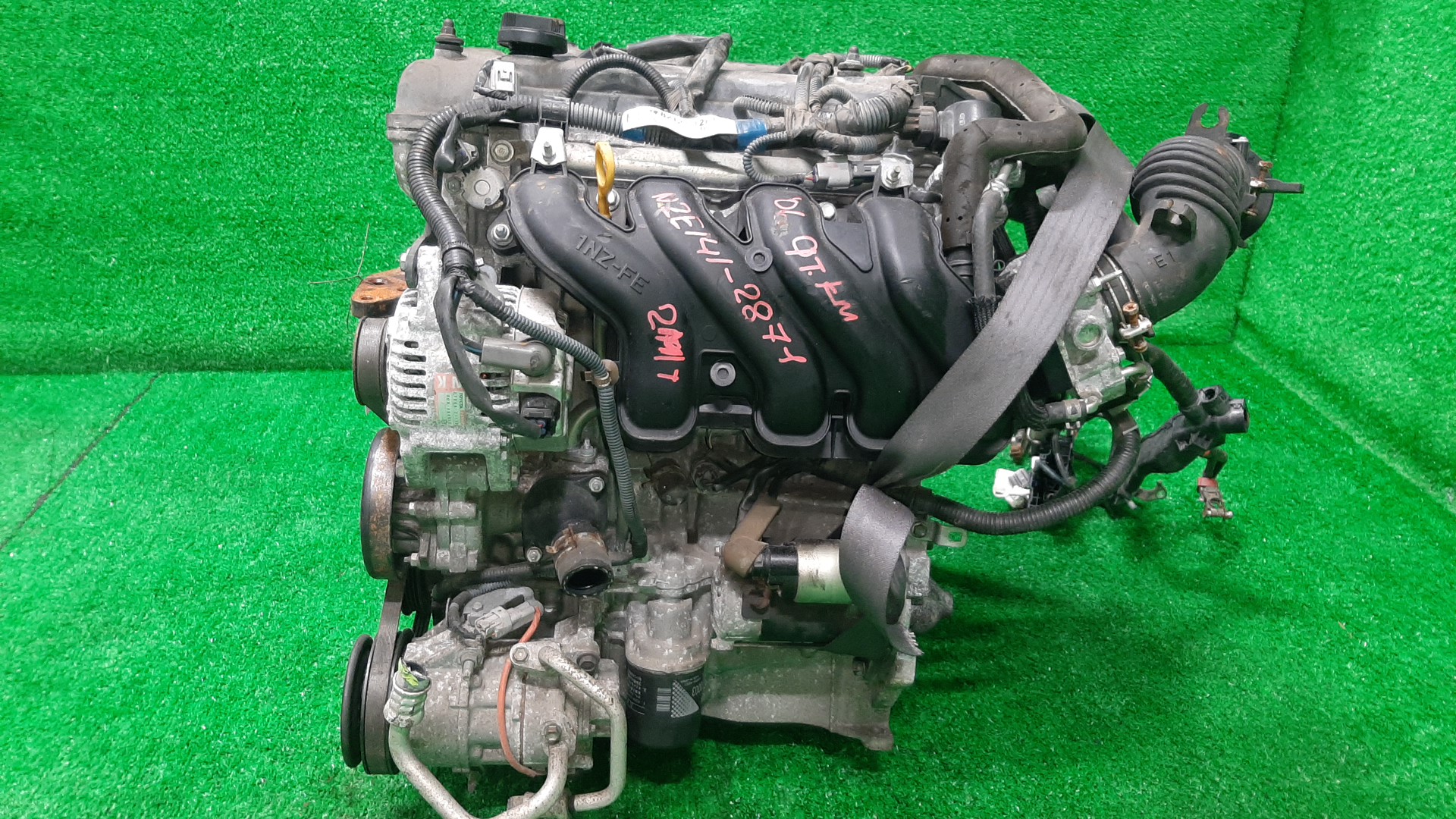 Двигатель TOYOTA IST, VITZ, PROBOX, COROLLA FIELDER, RACTIS, AURIS, PORTE, SIENTA, SUCCEED, COROLLA RUMION, SPADE, TREZIA, COROLLA  AXIO NCP110, NCP115, NCP91, NCP131, NCP160V, NCP165V, NZE144G, NZE164G, NZE161G, NZE141G, NCP120, NCP100, NCP105, NCP1