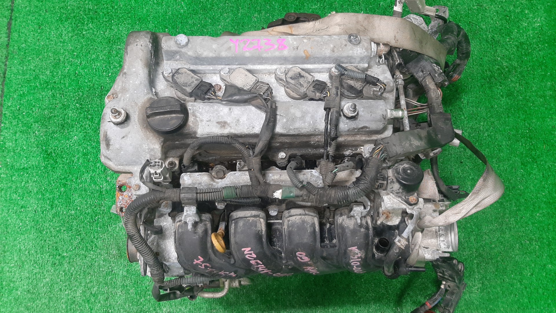 Двигатель TOYOTA IST, VITZ, PROBOX, COROLLA FIELDER, RACTIS, AURIS, PORTE, SIENTA, SUCCEED, COROLLA RUMION, SPADE, TREZIA, COROLLA  AXIO NCP110, NCP115, NCP91, NCP131, NCP160V, NCP165V, NZE144G, NZE164G, NZE161G, NZE141G, NCP120, NCP100, NCP105, NCP1