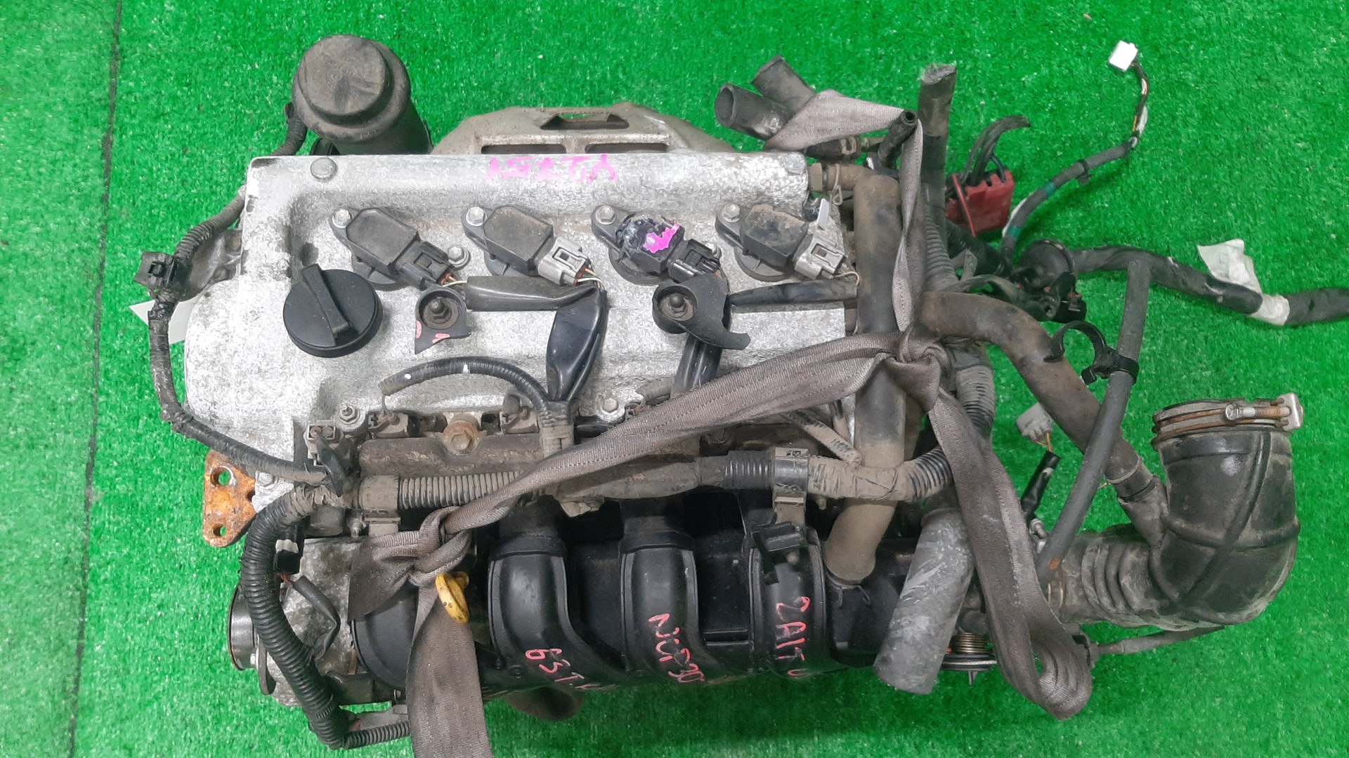 Двигатель TOYOTA FUNCARGO, IST, VITZ, WILL VI, PROBOX, BB, PORTE, WILL CYPHA NCP20, NCP60, NCP10, NCP19, NCP50V, NCP30, NNP10, NCP70 2NZ-FE 3819310 1 ракурс