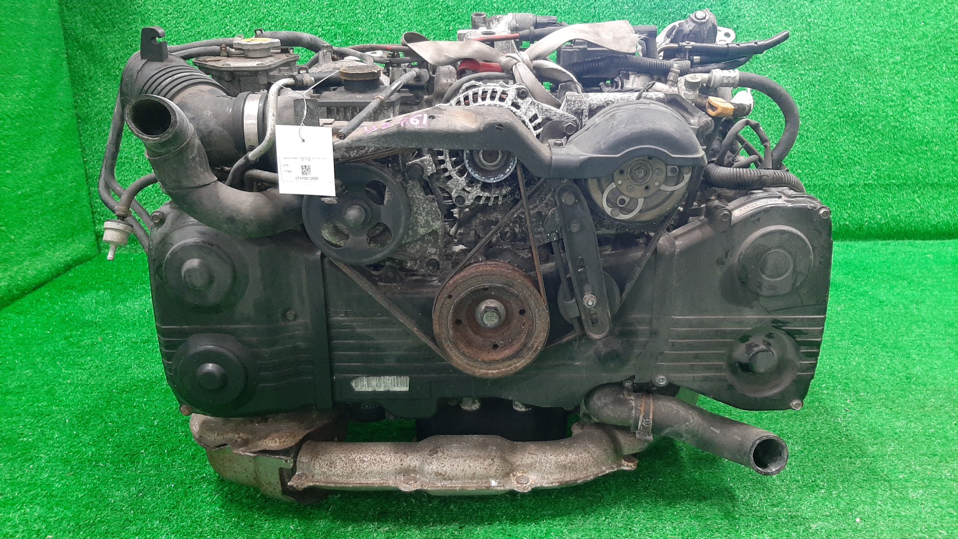 Двигатель SUBARU FORESTER SF5 EJ20T, EJ205 EJ205DXZKE 2 ракурс