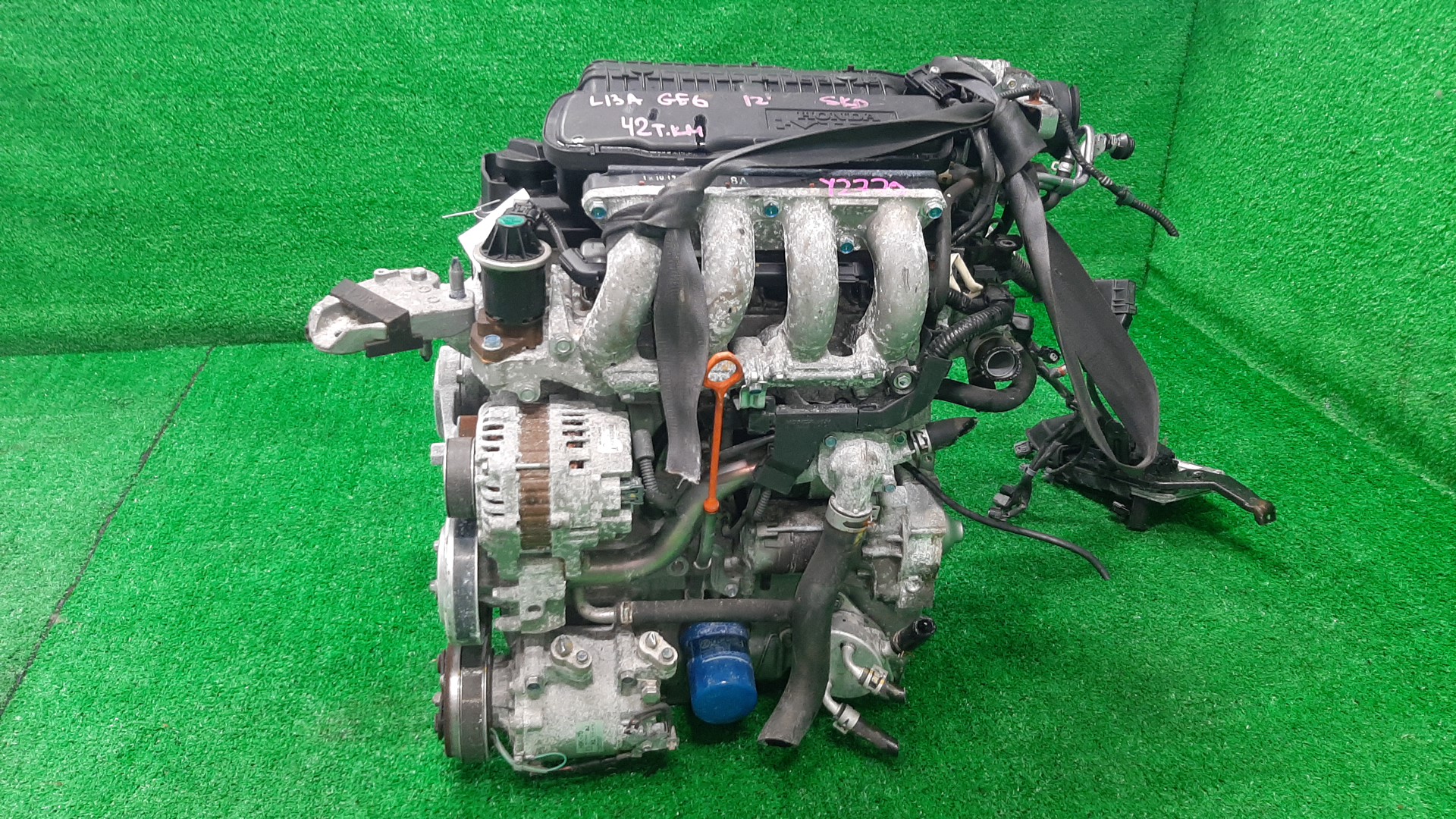 Двигатель HONDA FIT GE6 L13A 2MOD 3 ракурс Двигатель HONDA FIT GE6 L13A 2MOD 3 ракурс