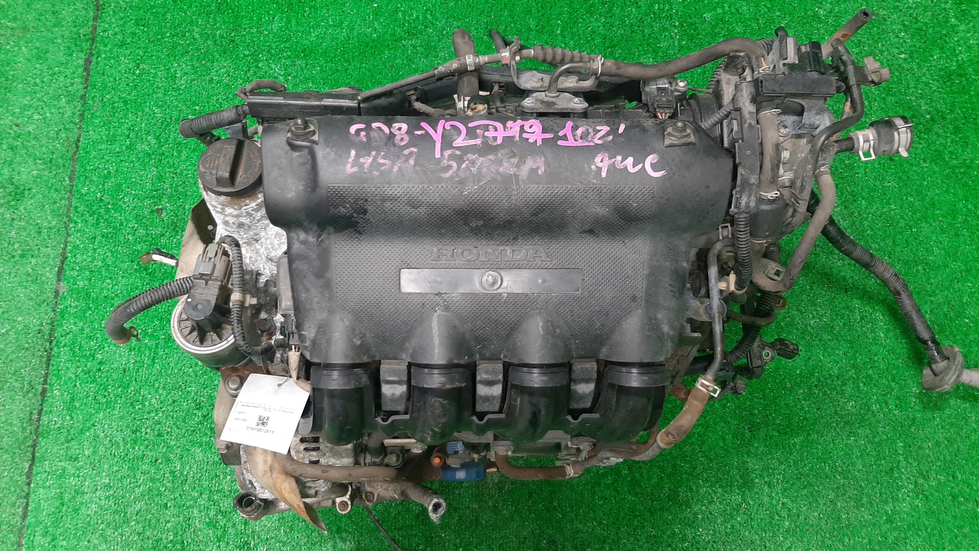 Двигатель HONDA FIT ARIA GD9, GD8 L15A I-DSI 1 ракурс Двигатель HONDA FIT ARIA GD9, GD8 L15A I-DSI 1 ракурс