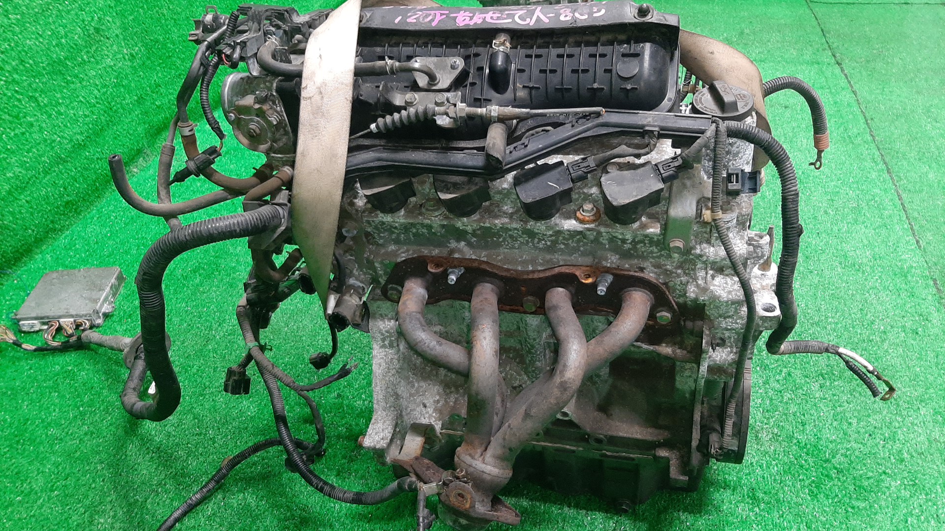 Двигатель HONDA FIT ARIA GD9, GD8 L15A I-DSI 4 ракурс Двигатель HONDA FIT ARIA GD9, GD8 L15A I-DSI 4 ракурс