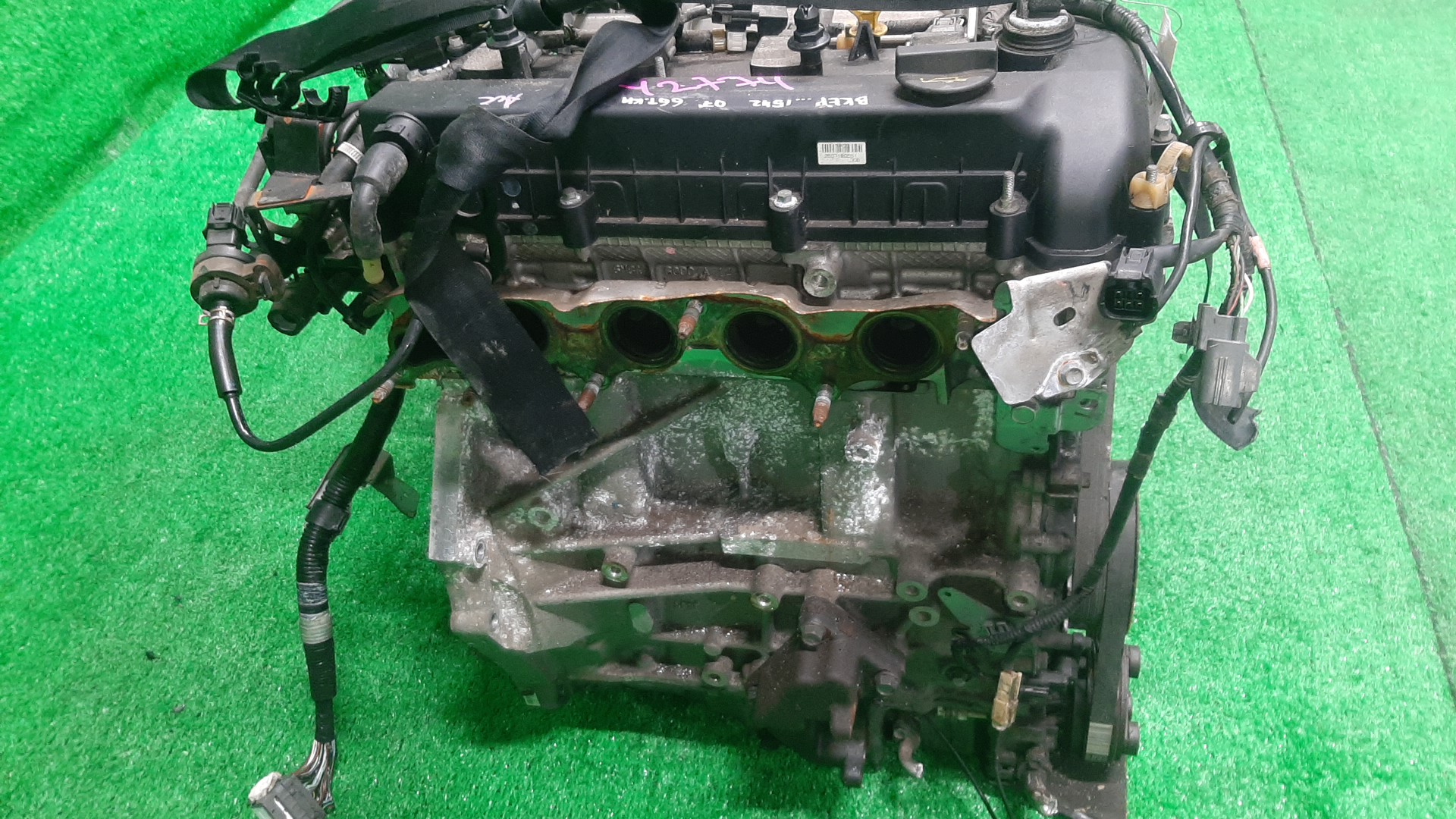 Двигатель MAZDA PREMACY, AXELA CREW, BKEP LF-VE ELECTRO 4 ракурс