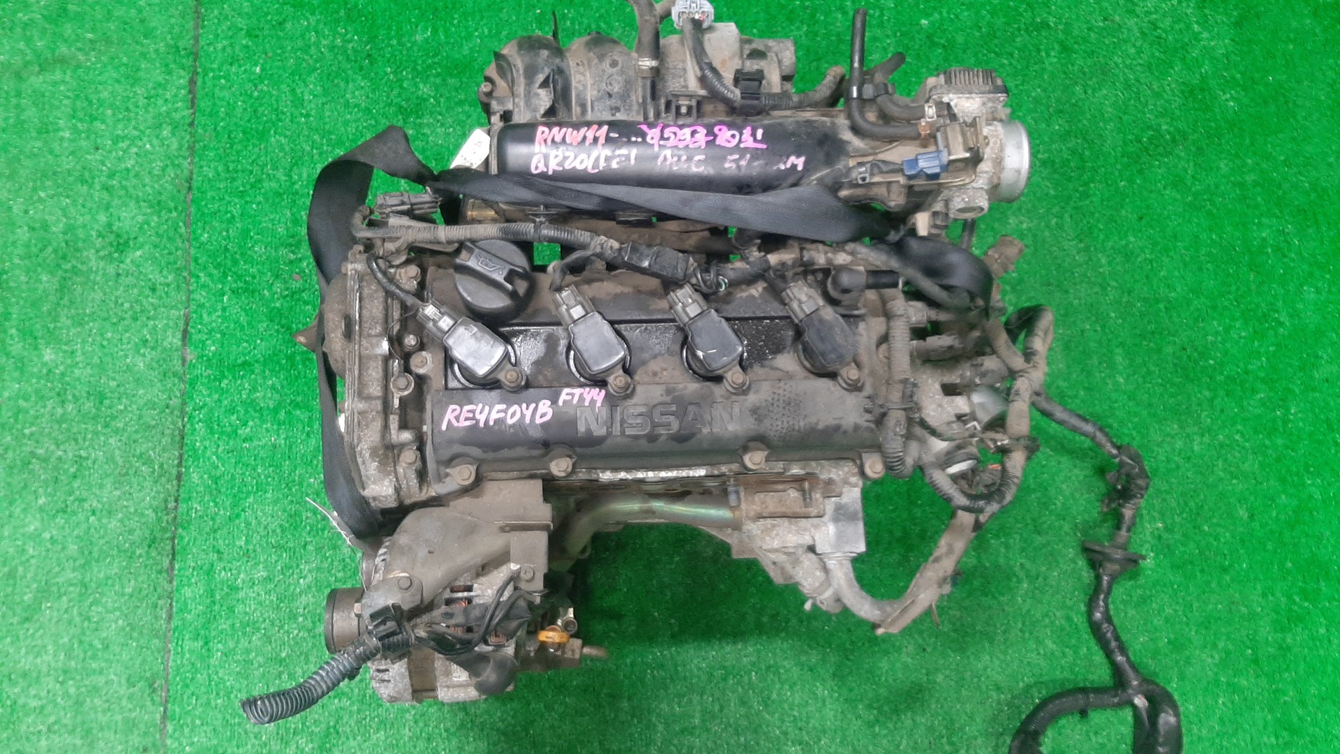 Двигатель NISSAN AVENIR, LIBERTY, PRIMERA RNW11, RNM12, TNP12, WTNP12 QR20DE 2MOD 1 ракурс