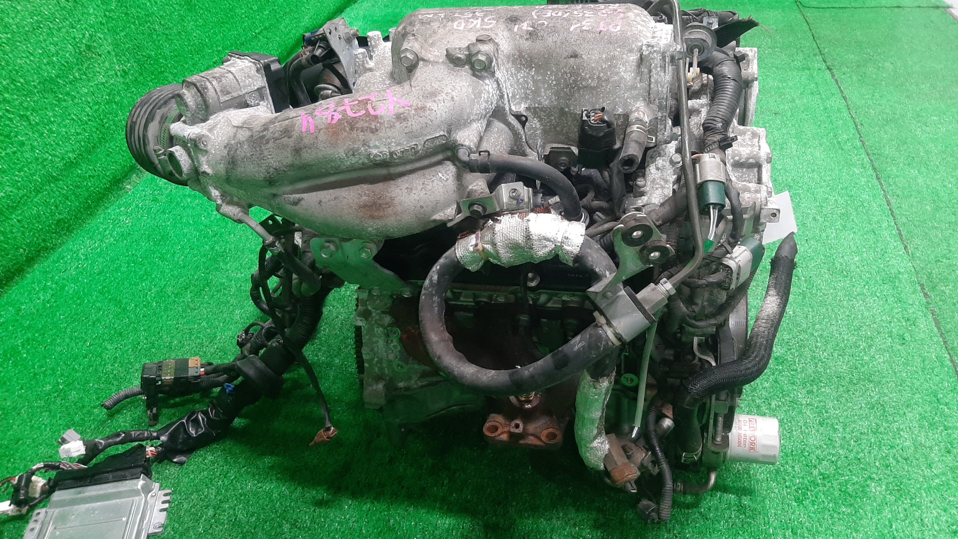 Двигатель NISSAN TEANA PJ31 VQ35DE 098740C 4 ракурс