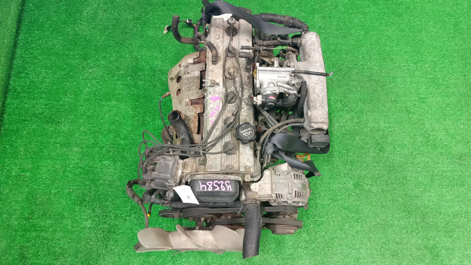 Двигатель TOYOTA CHASER, CRESTA, MARK II GX90 1G-FE TPAM 1 ракурс