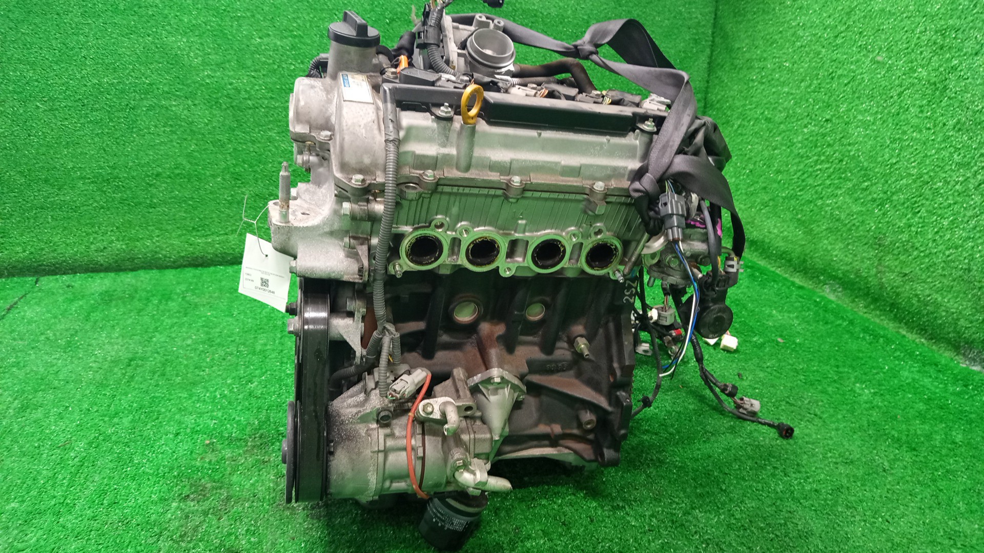 Двигатель TOYOTA VITZ, RACTIS, BELTA, YARIS SCP90, SCP100, SCP92 2SZ-FE 2374189 3 ракурс