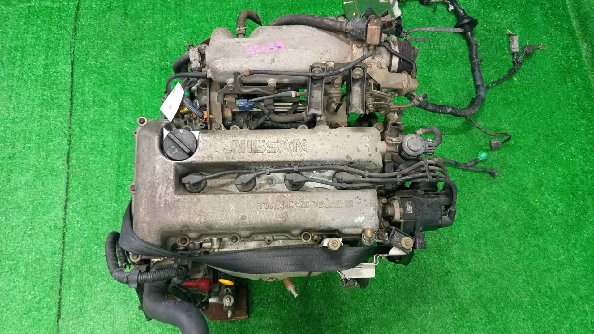 Двигатель NISSAN SERENA PC24 SR20DE 383020B 1 ракурс