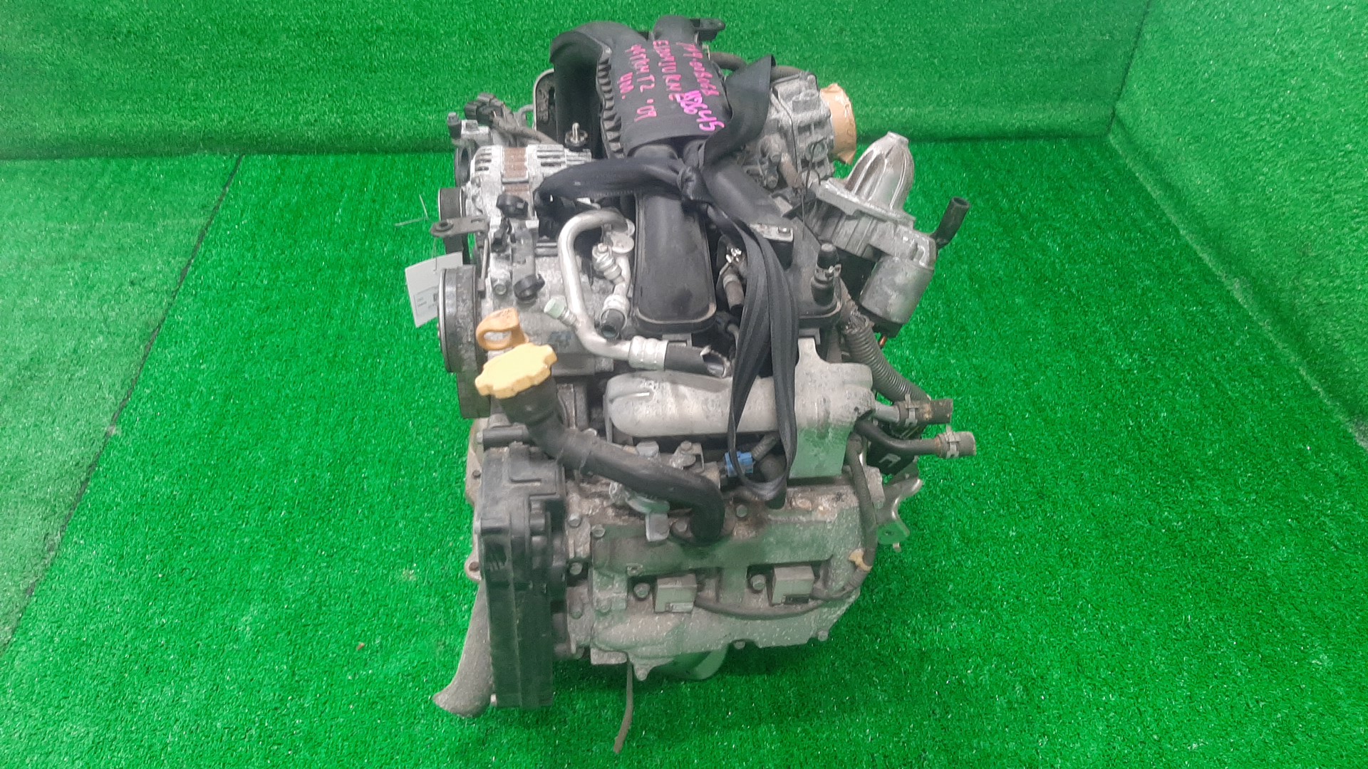 Двигатель SUBARU EXIGA YA4 EJ204 EJ204JUKME 4 ракурс