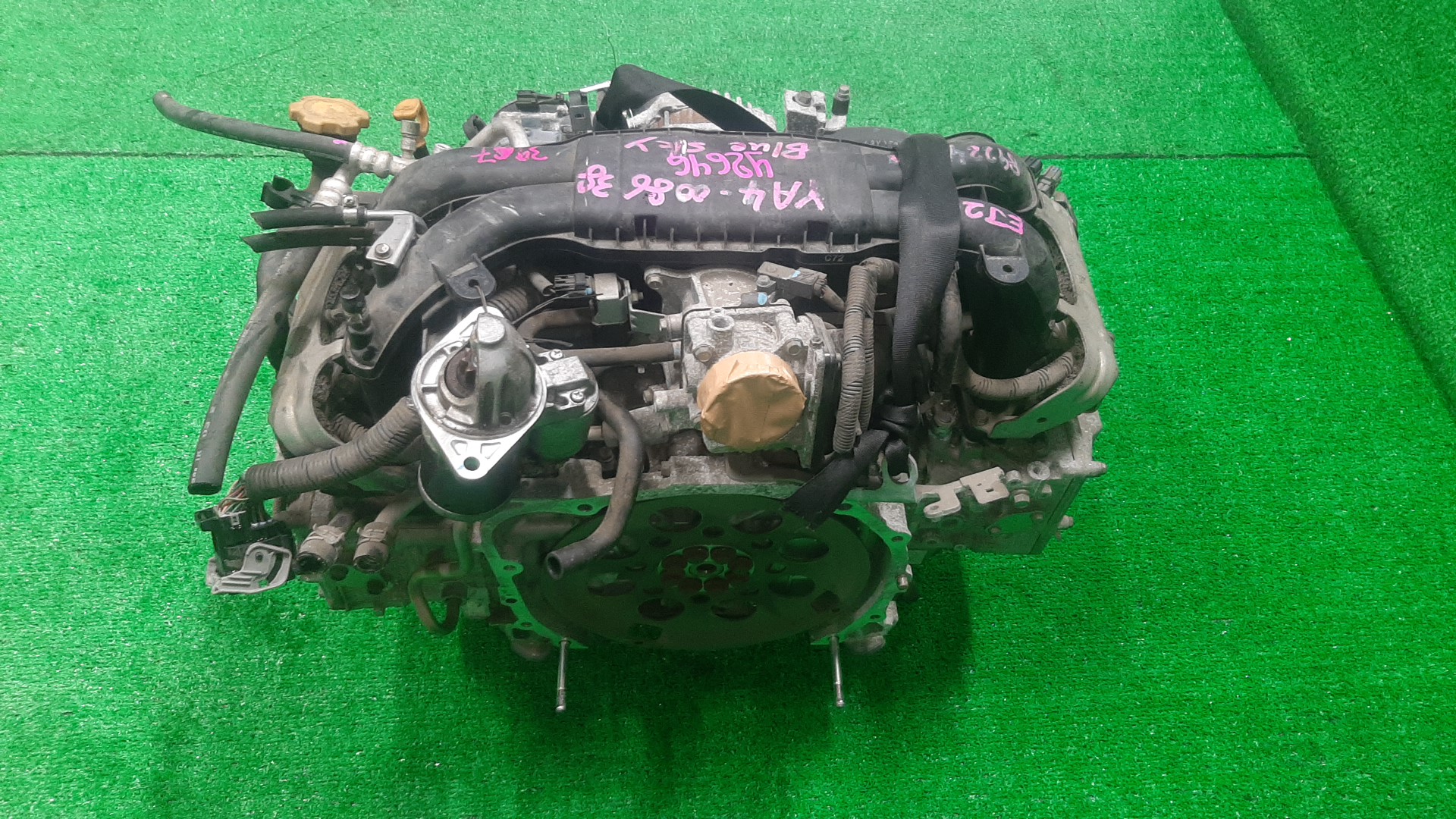 Двигатель SUBARU EXIGA YA5, YA4 EJ204 EJ204JUKME 5 ракурс