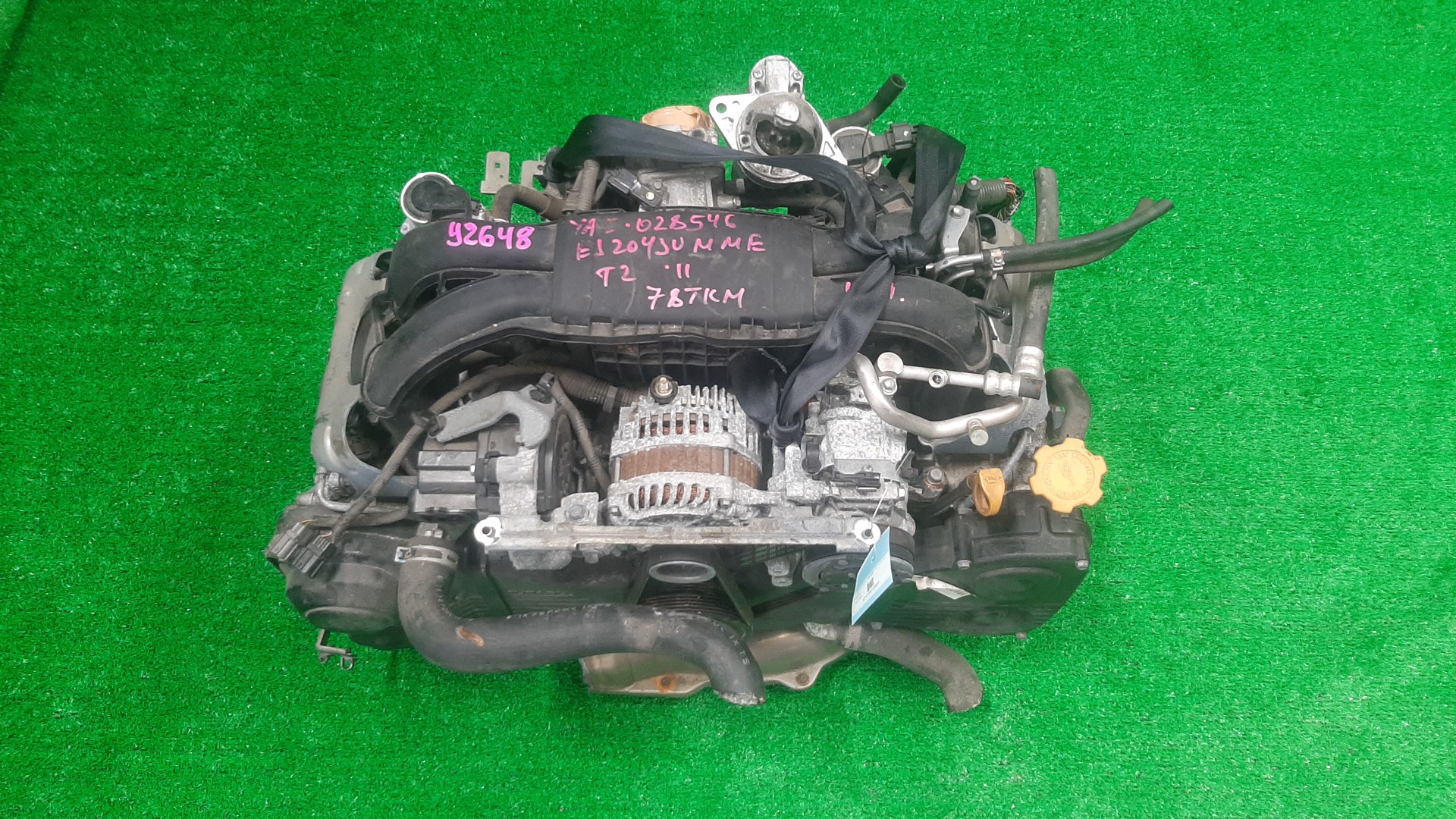 Двигатель SUBARU EXIGA YA5, YA4 EJ204 EJ204JUMME 1 ракурс