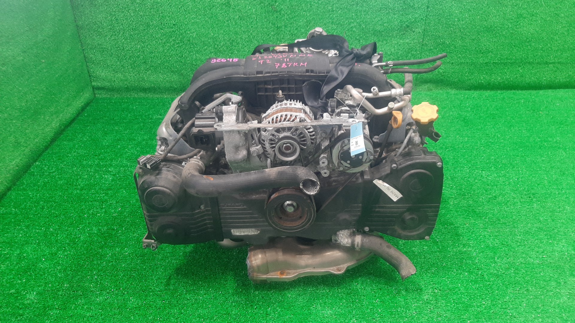 Двигатель SUBARU EXIGA YA5, YA4 EJ204 EJ204JUMME 2 ракурс