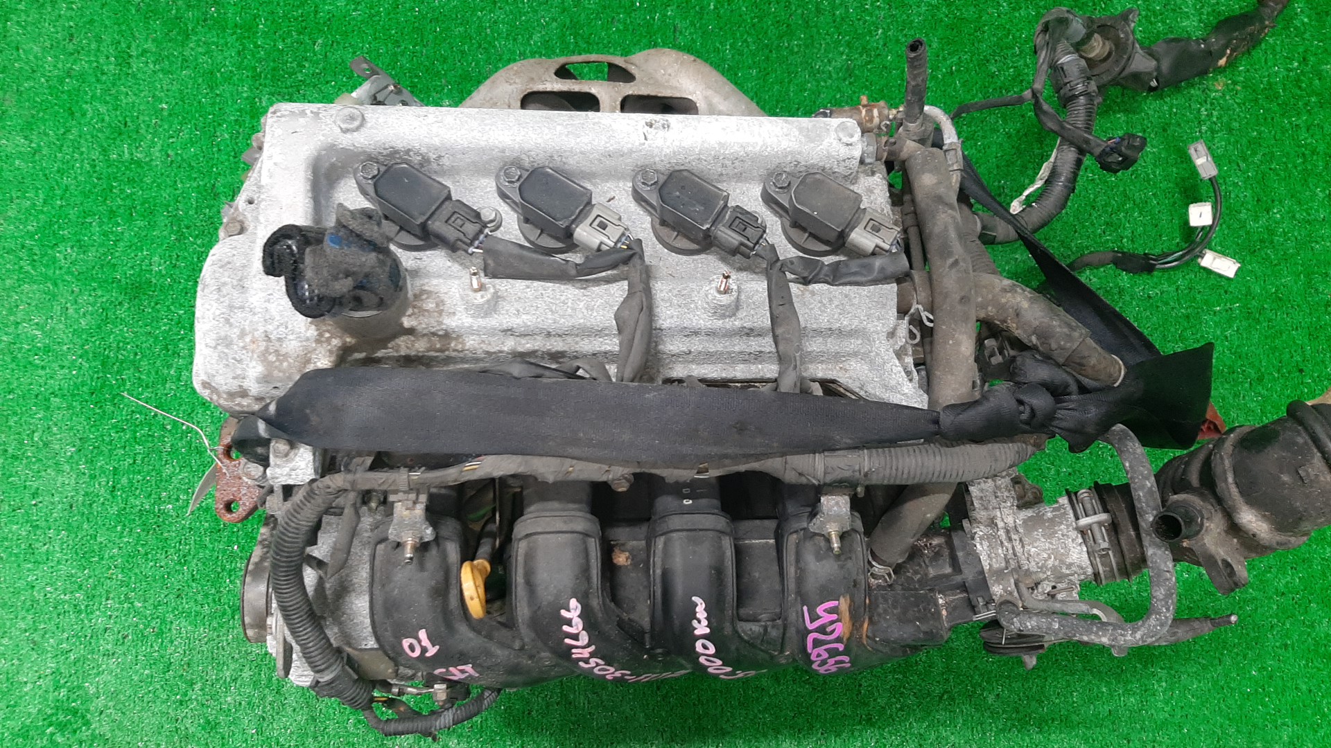 Двигатель TOYOTA COROLLA, COROLLA SPACIO, COROLLA FIELDER, ALLEX, COROLLA RUNX, WILL VS NZE121, NZE121N, NZE121G, NZE127 1NZ-FE MEX 1 ракурс
