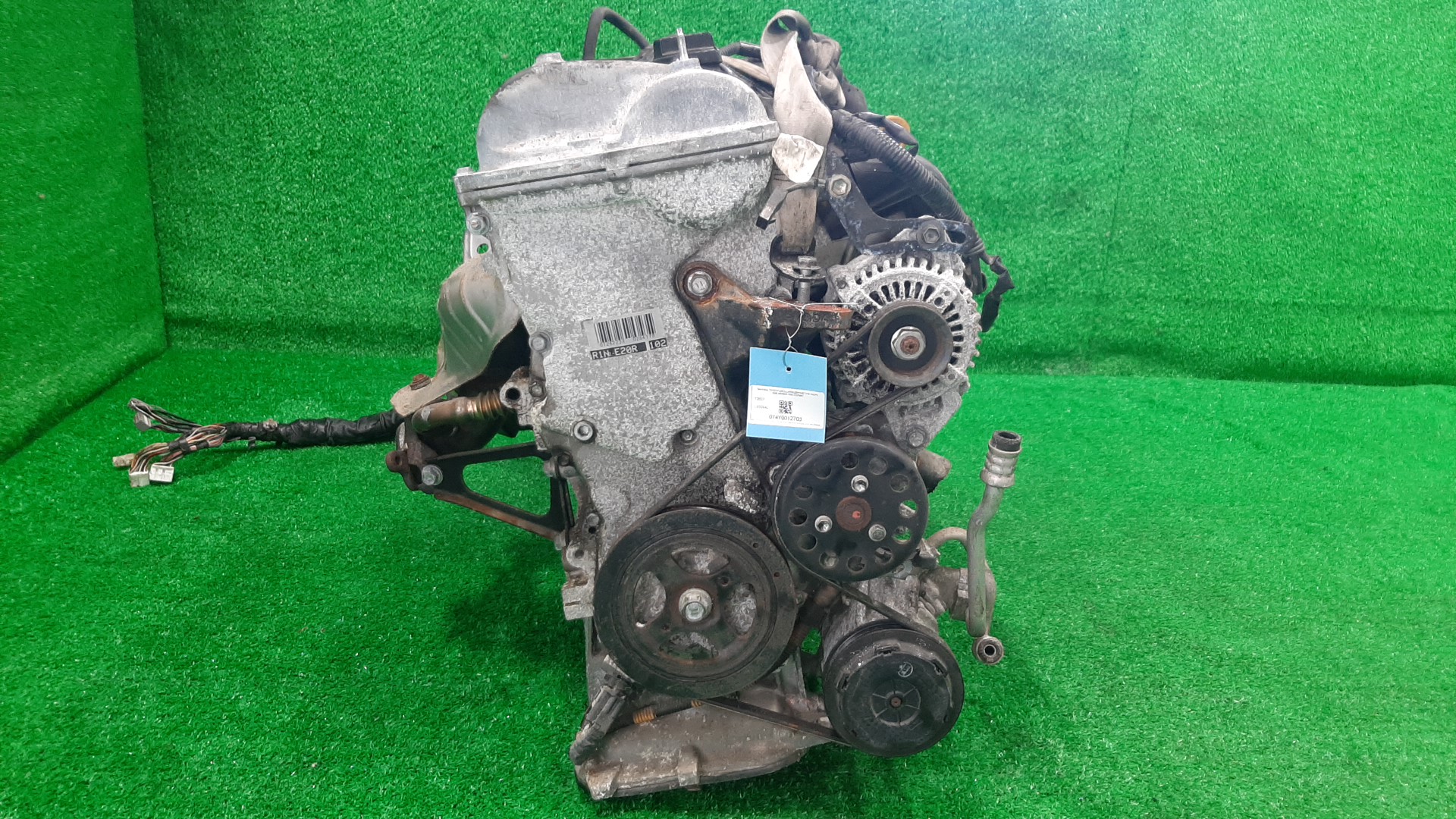 Двигатель TOYOTA COROLLA, COROLLA SPACIO, COROLLA FIELDER, ALLEX, COROLLA RUNX, WILL VS NZE121, NZE121N, NZE121G, NZE127 1NZ-FE ELECTRO 2 ракурс