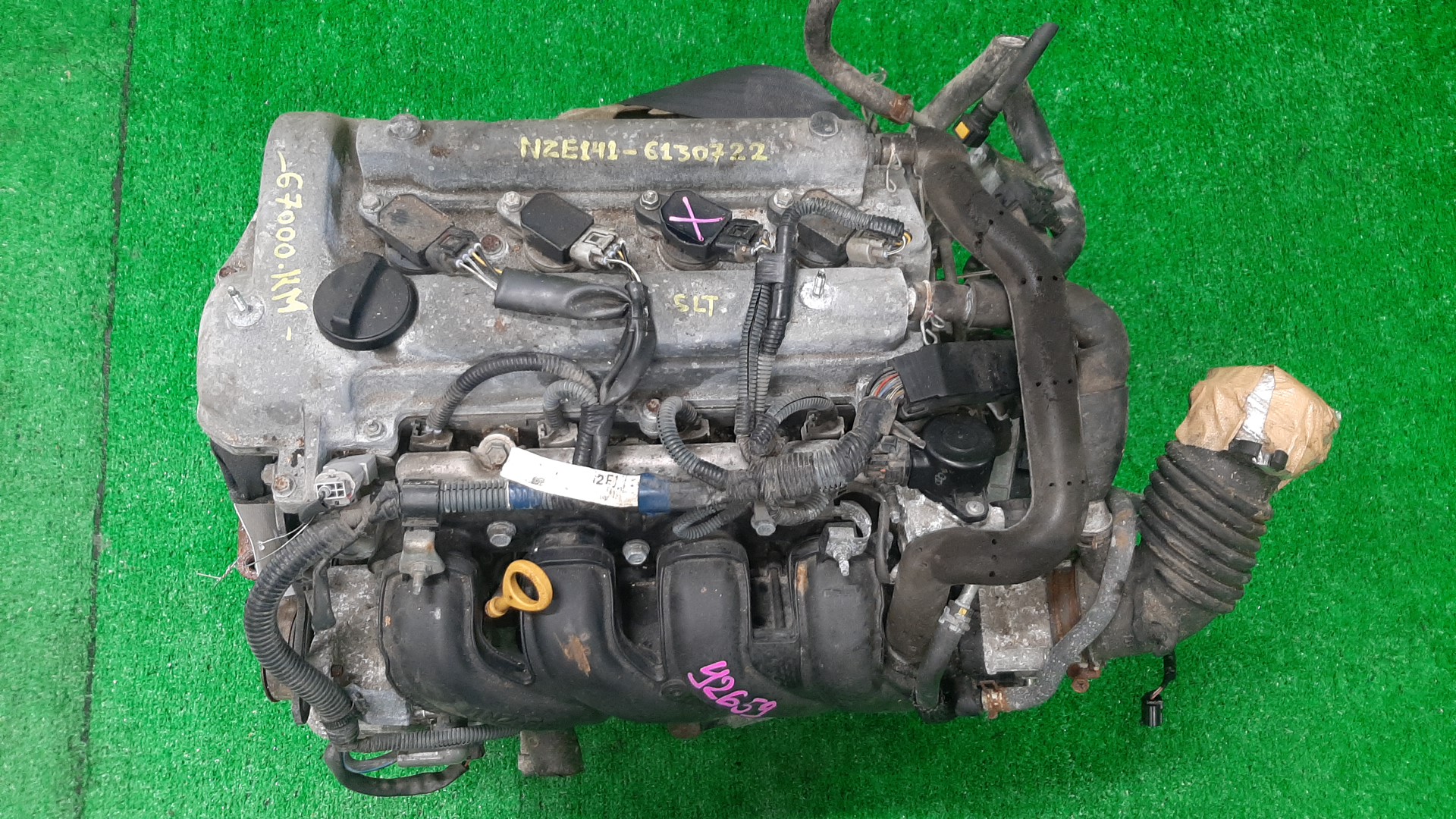 Двигатель TOYOTA IST, VITZ, PROBOX, COROLLA FIELDER, RACTIS, AURIS, PORTE, SIENTA, SUCCEED, COROLLA RUMION, SPADE, TREZIA, COROLLA  AXIO NCP110, NCP115, NCP91, NCP131, NCP160V, NCP165V, NZE144G, NZE164G, NZE161G, NZE141G, NCP120, NCP100, NCP105, NCP1