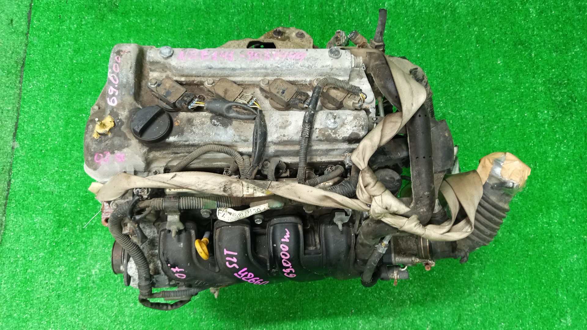 Двигатель TOYOTA IST, VITZ, PROBOX, COROLLA FIELDER, RACTIS, AURIS, PORTE, SIENTA, SUCCEED, COROLLA RUMION, SPADE, TREZIA, COROLLA  AXIO NCP110, NCP115, NCP91, NCP131, NCP160V, NCP165V, NZE144G, NZE164G, NZE161G, NZE141G, NCP120, NCP100, NCP105, NCP1