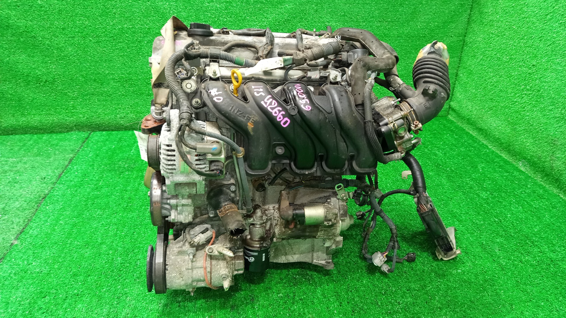 Двигатель TOYOTA IST, VITZ, PROBOX, COROLLA FIELDER, RACTIS, AURIS, PORTE, SIENTA, SUCCEED, COROLLA RUMION, SPADE, TREZIA, COROLLA  AXIO NCP110, NCP115, NCP91, NCP131, NCP160V, NCP165V, NZE144G, NZE164G, NZE161G, NZE141G, NCP120, NCP100, NCP105, NCP1