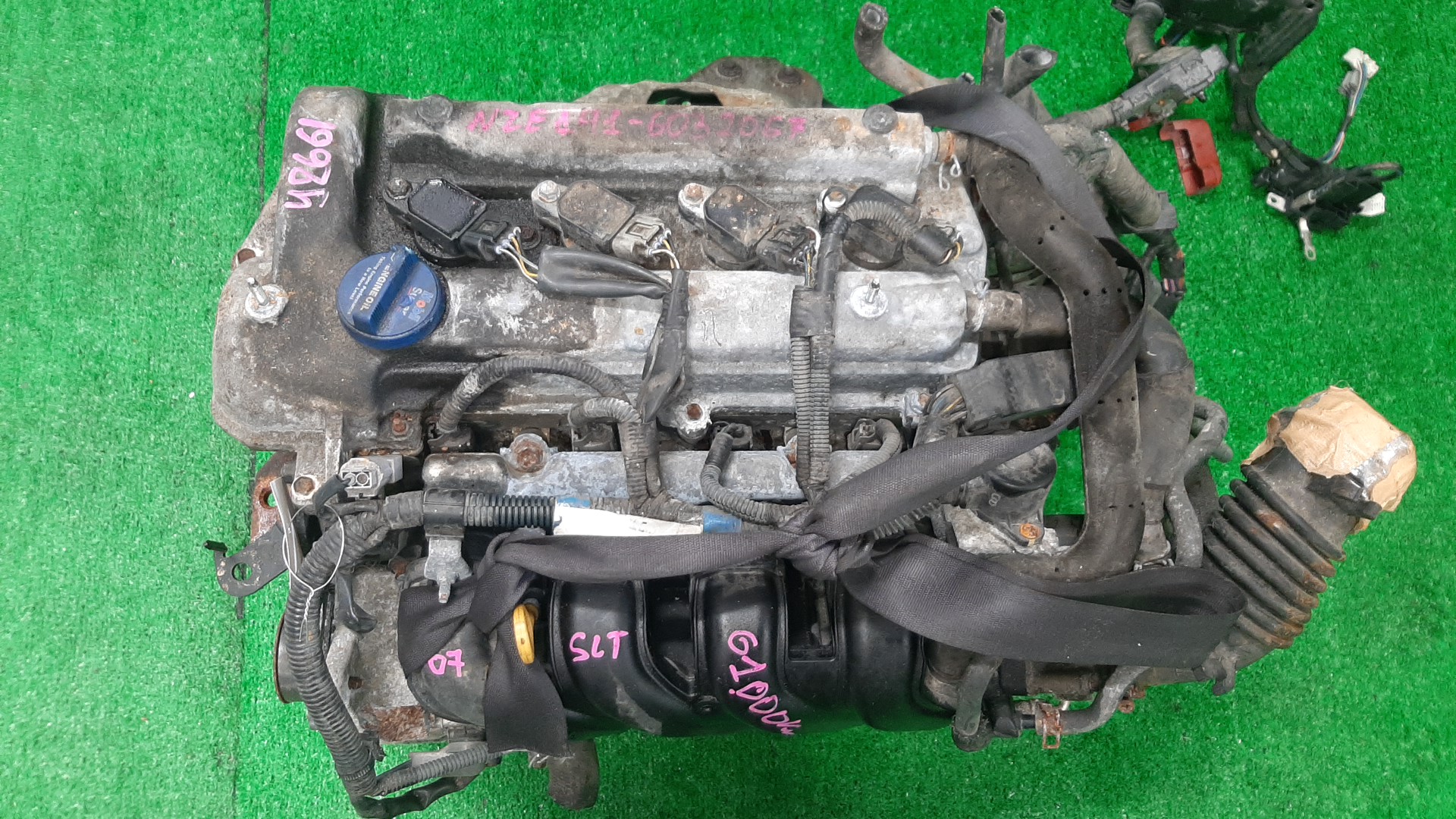 Двигатель TOYOTA IST, VITZ, PROBOX, COROLLA FIELDER, RACTIS, AURIS, PORTE, SIENTA, SUCCEED, COROLLA RUMION, SPADE, TREZIA, COROLLA  AXIO NCP110, NCP115, NCP91, NCP131, NCP160V, NCP165V, NZE144G, NZE164G, NZE161G, NZE141G, NCP120, NCP100, NCP105, NCP1