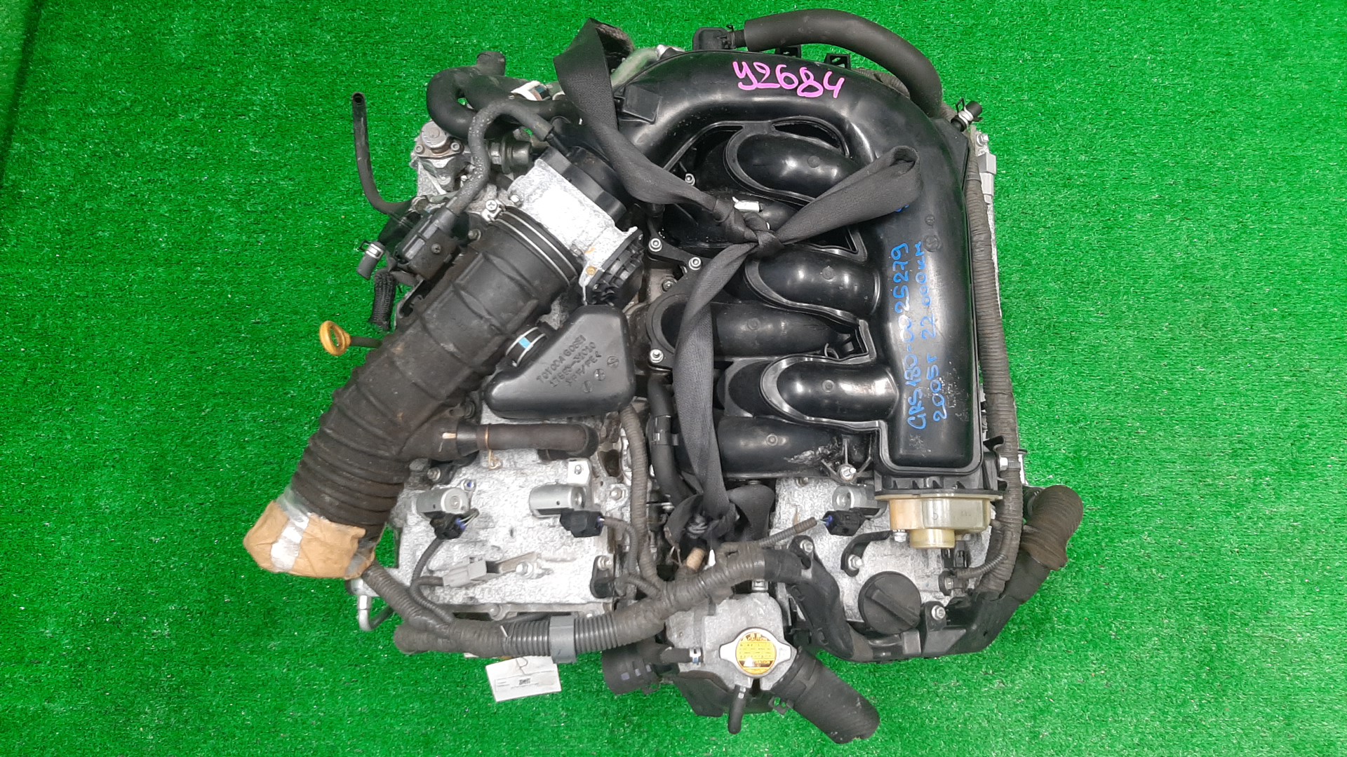 Двигатель TOYOTA CROWN, MARK X, IS250, IS250C GRS180, GRS200, GRX120, GRX130, GSE20 4GR-FSE 0088152 1 ракурс